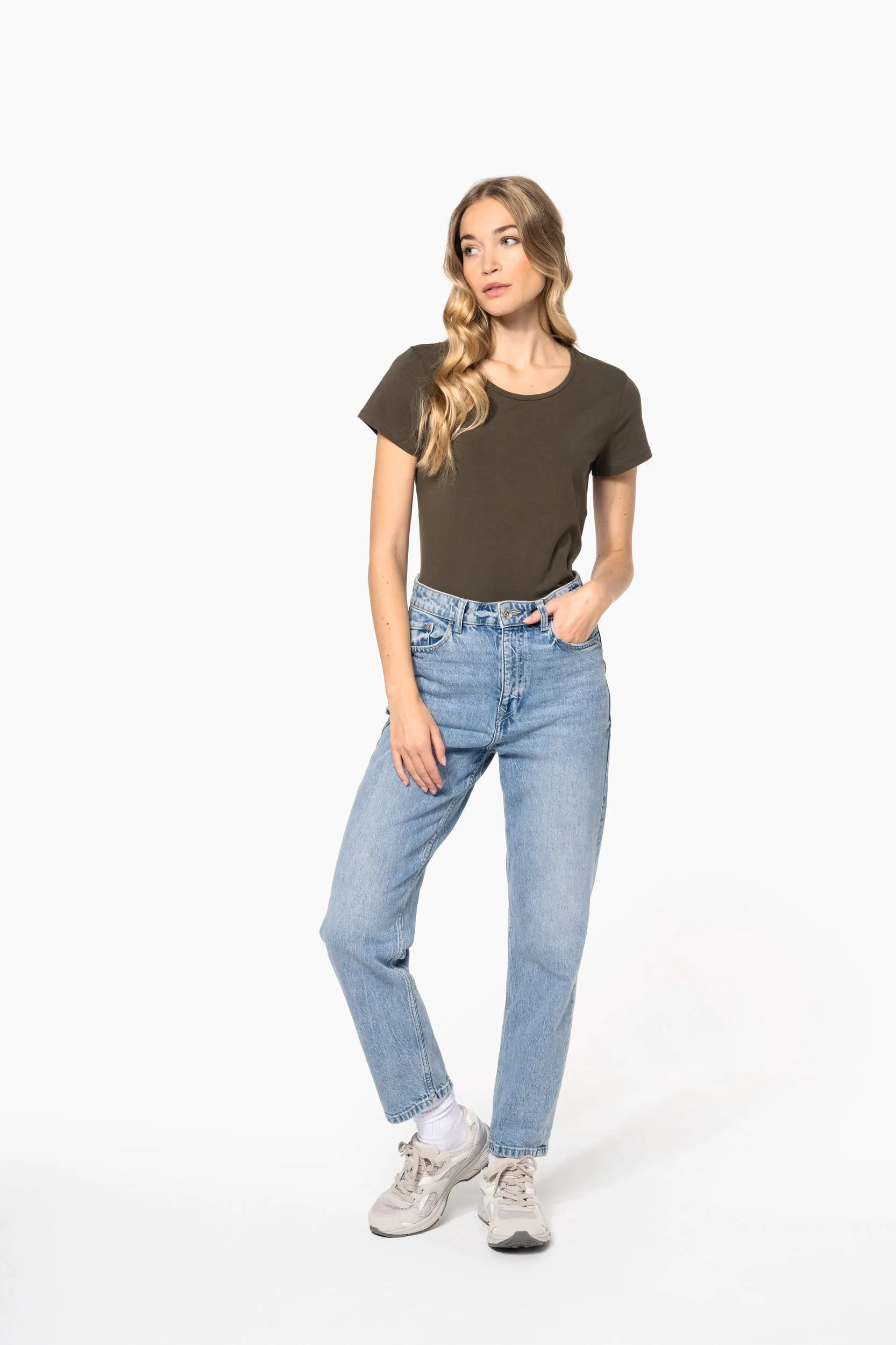 Camiseta con elastano mujer