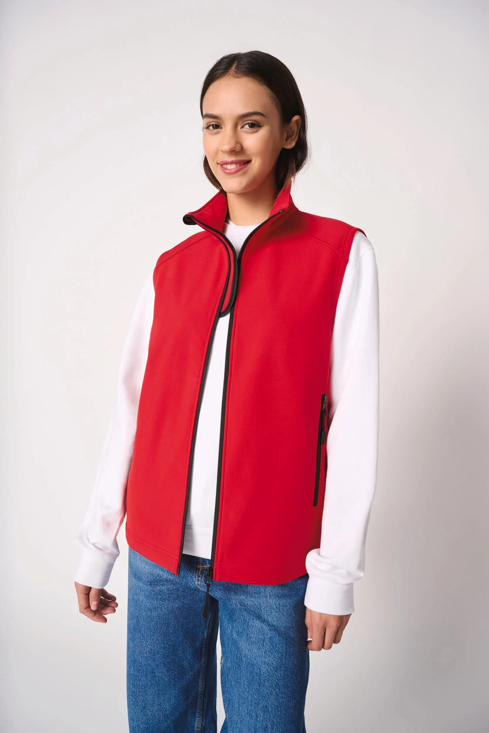 Chaleco softshell de 2 capas unisex