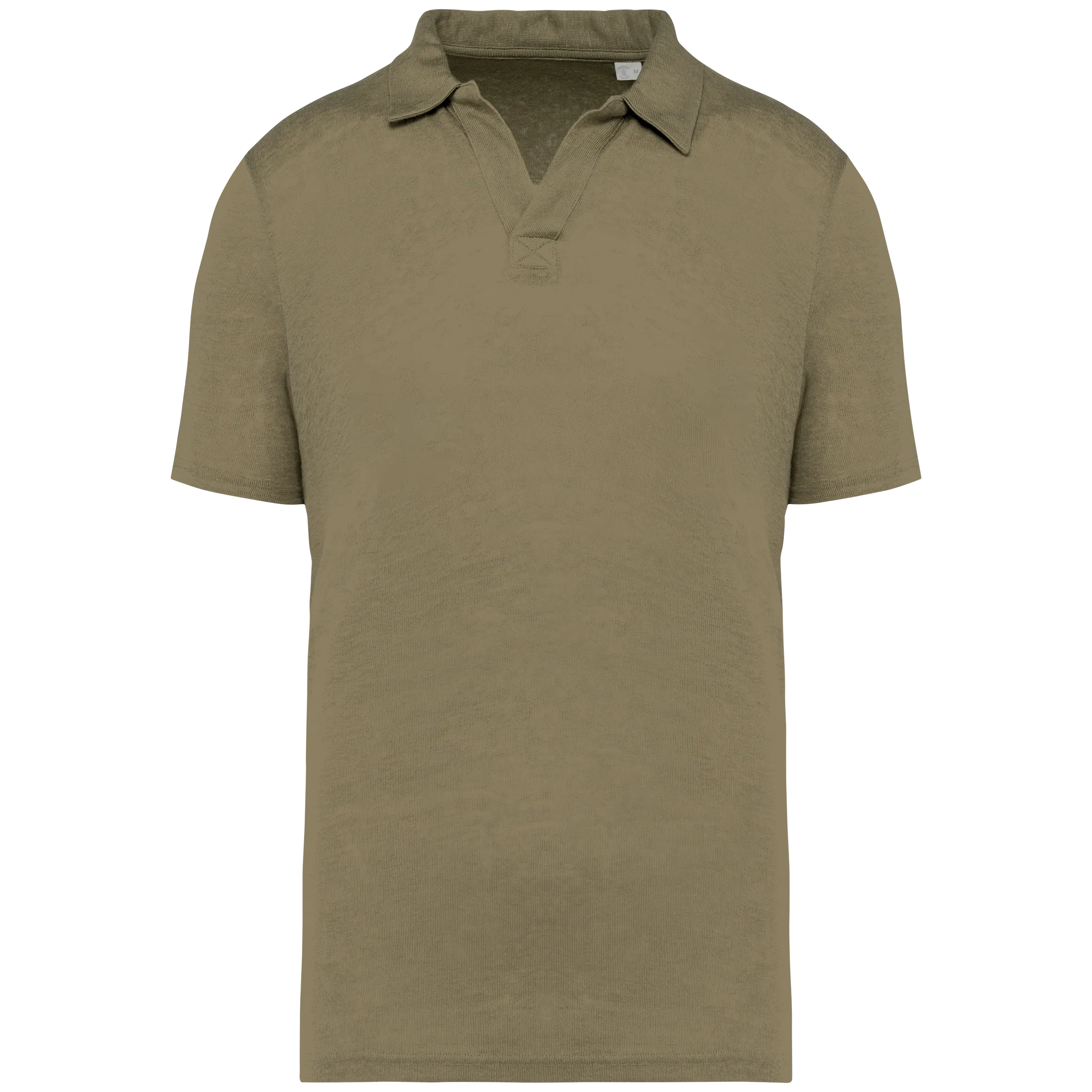 Polo de lino hombre