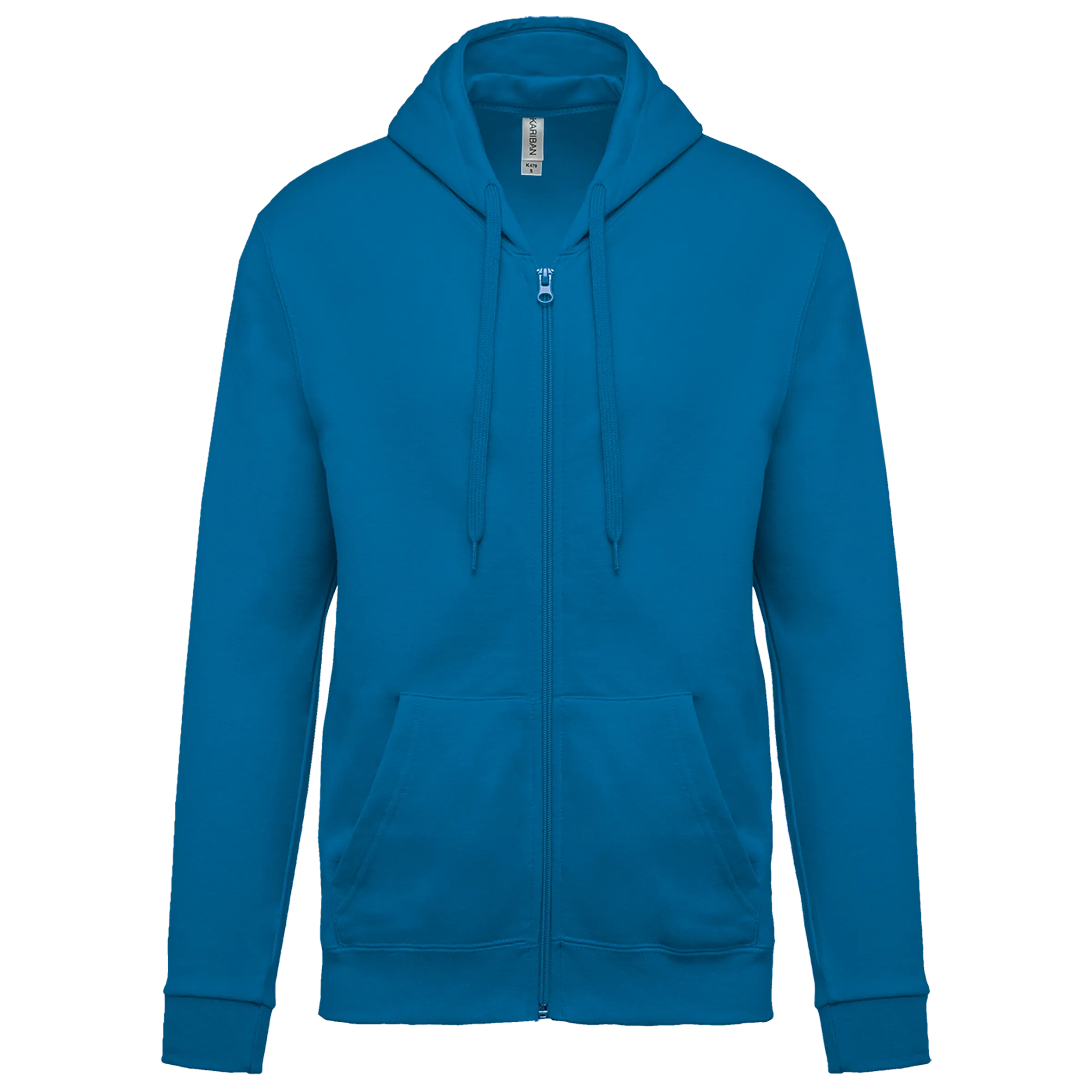 Sudadera capucha y cremallera unisex