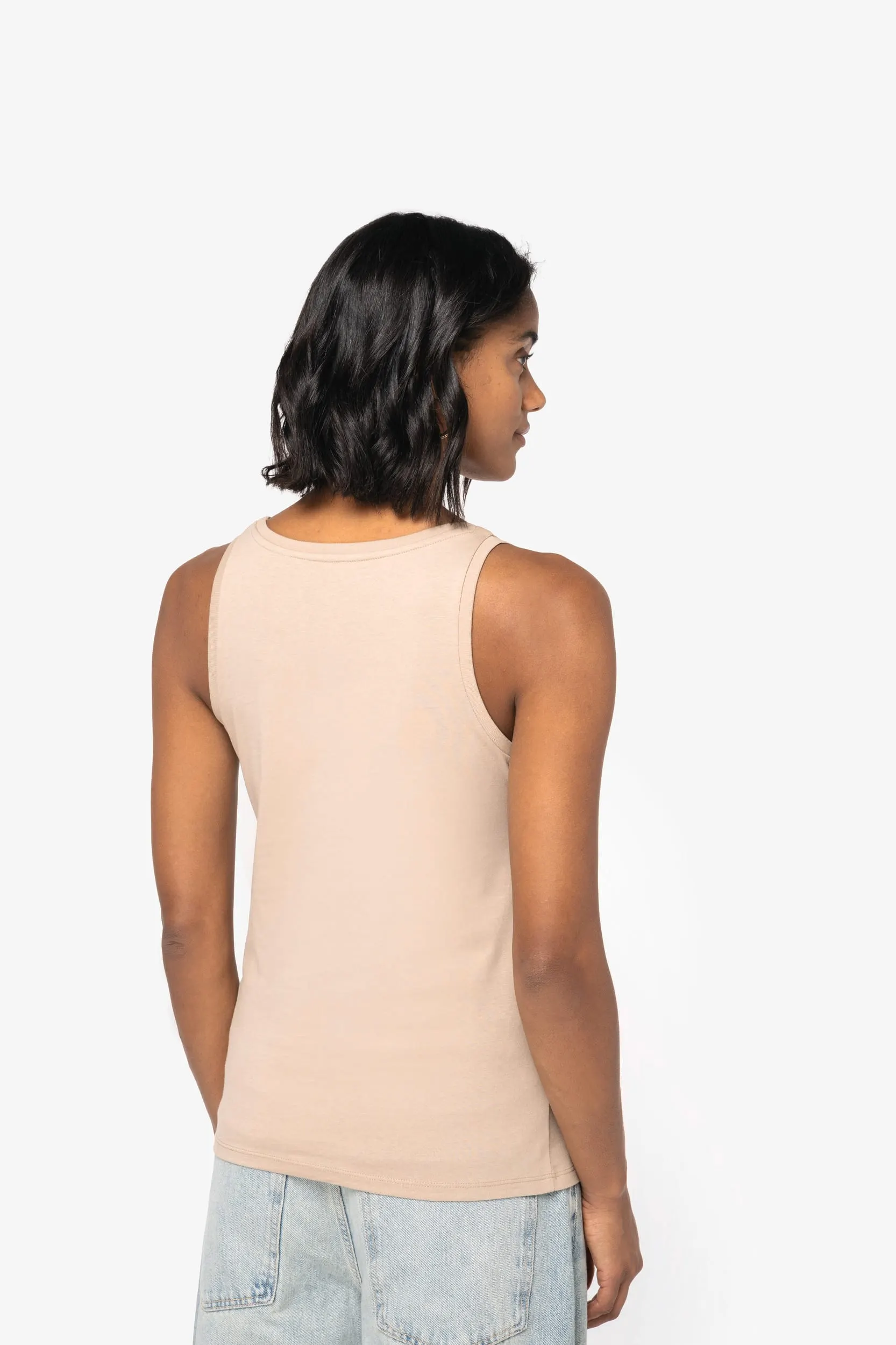 Camiseta de tirantes ecorresponsable mujer