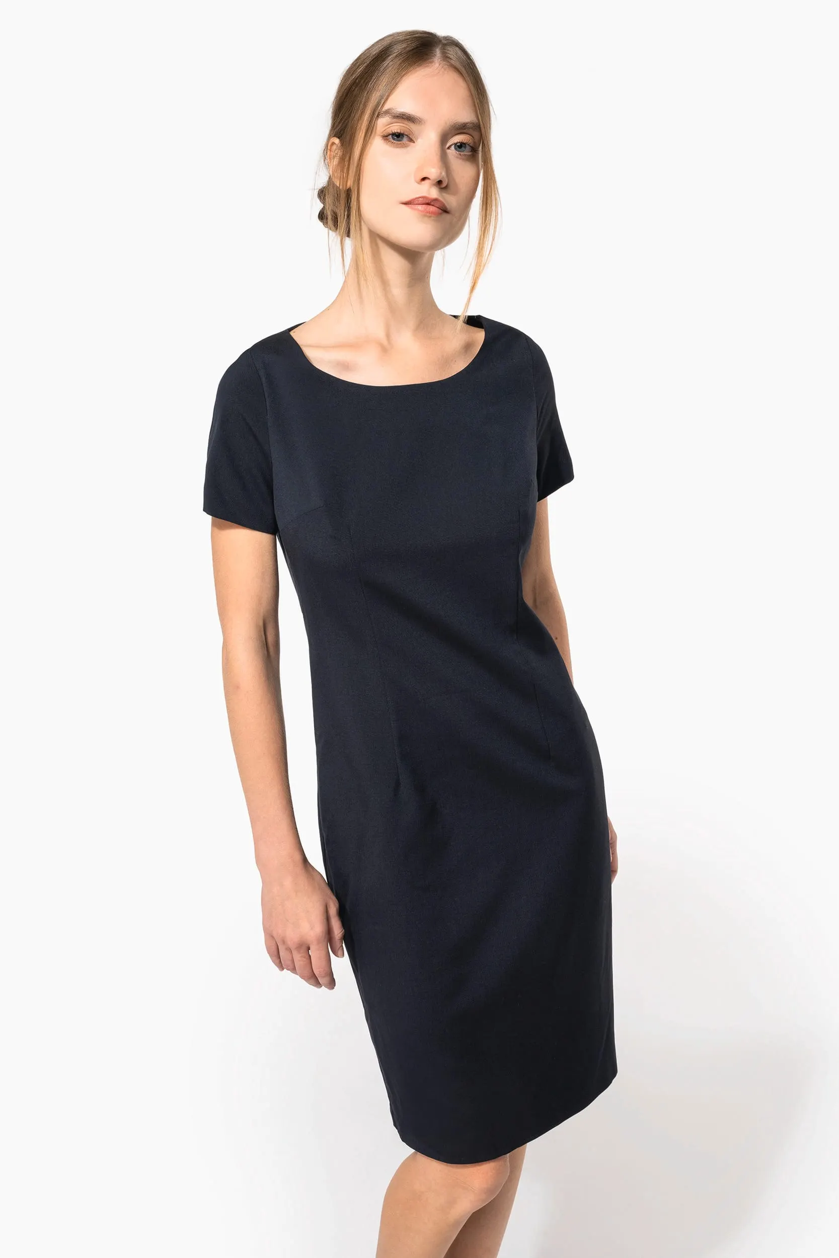 Vestido manga corta