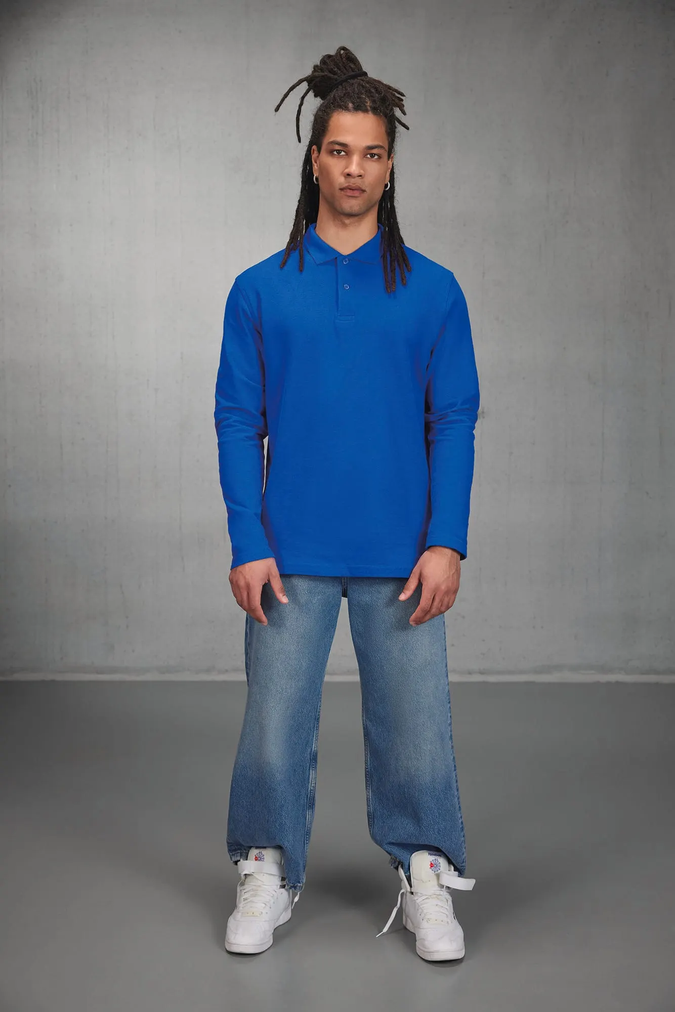 ID.001 Polo manga larga hombre