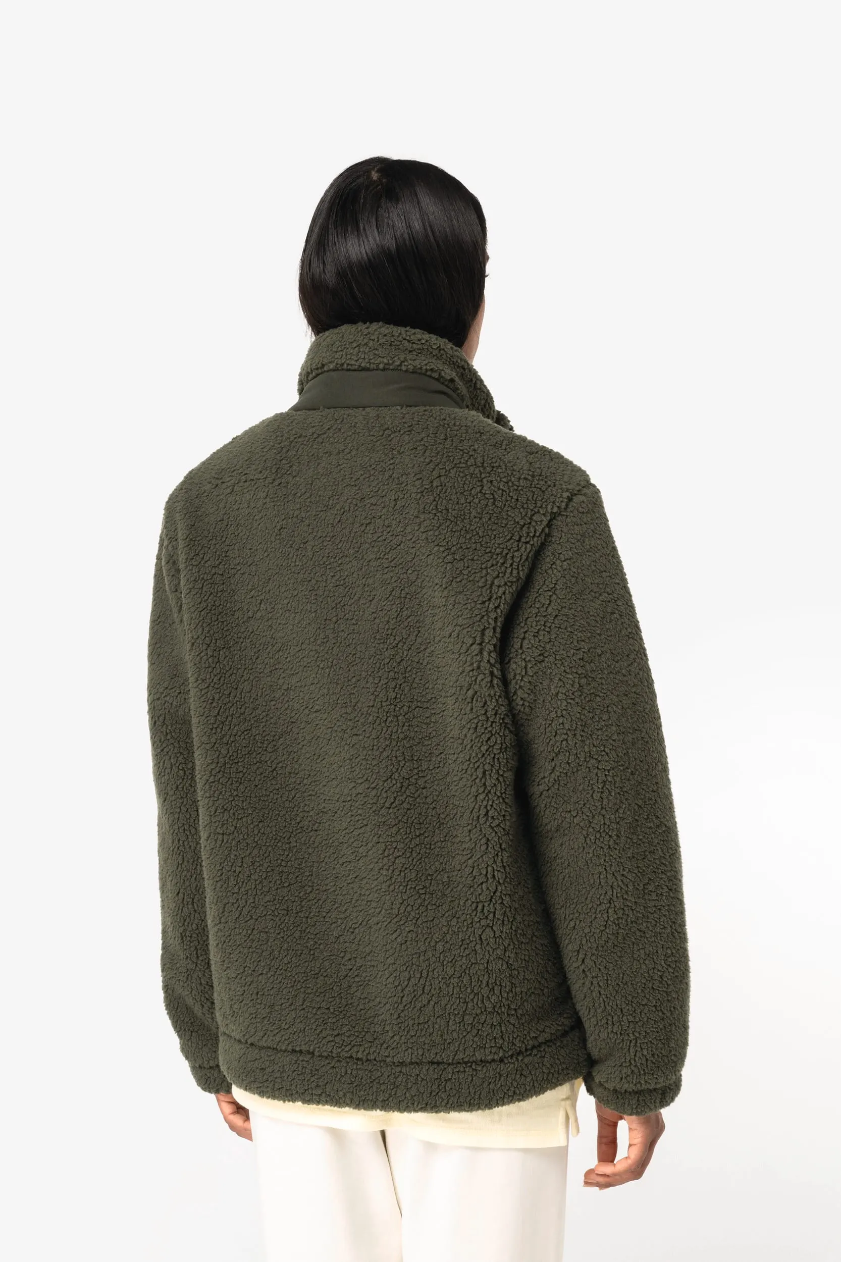 Chaqueta ecorresponsable de sherpa unisex