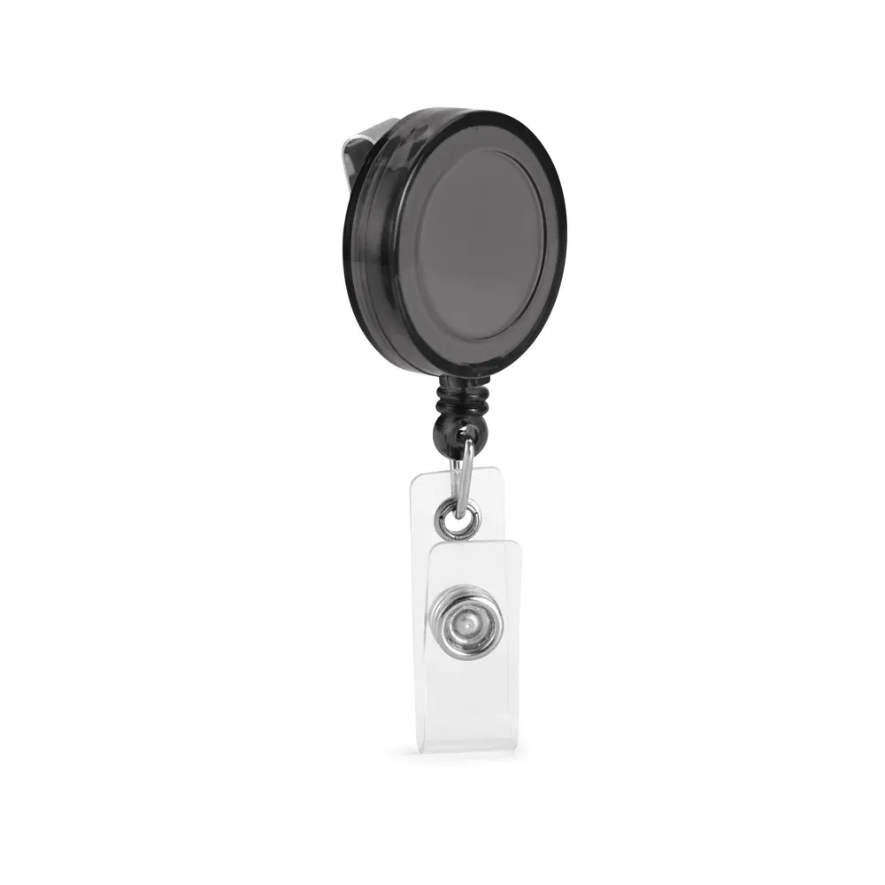 YEATS. Porta credencial extensible con clip metálico