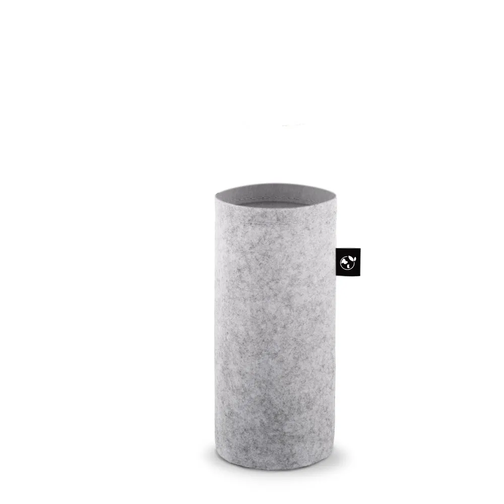 STOREY. Funda de fieltro reciclado (100% rPET), ideal para botellas