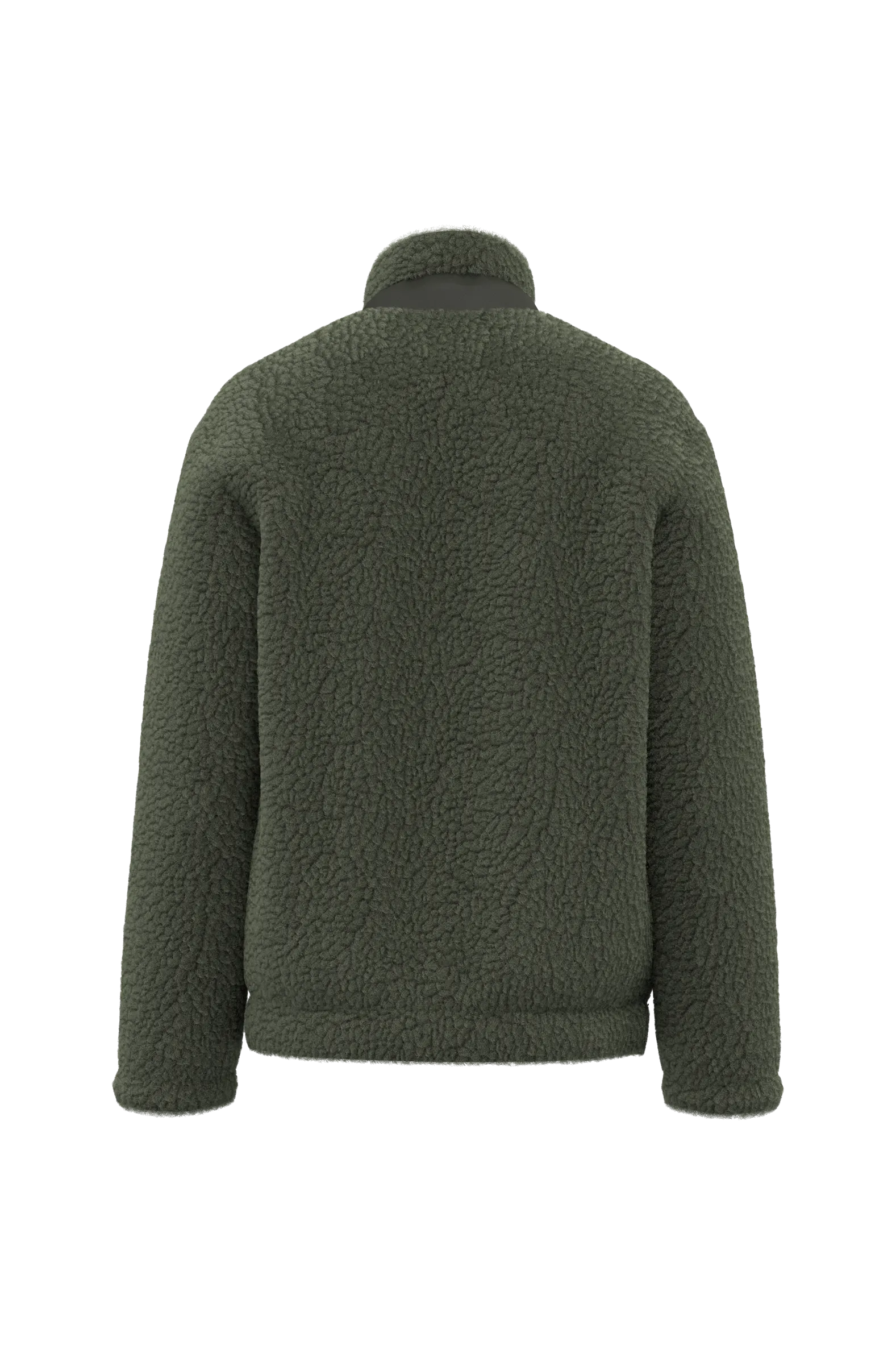 Chaqueta ecorresponsable de sherpa unisex