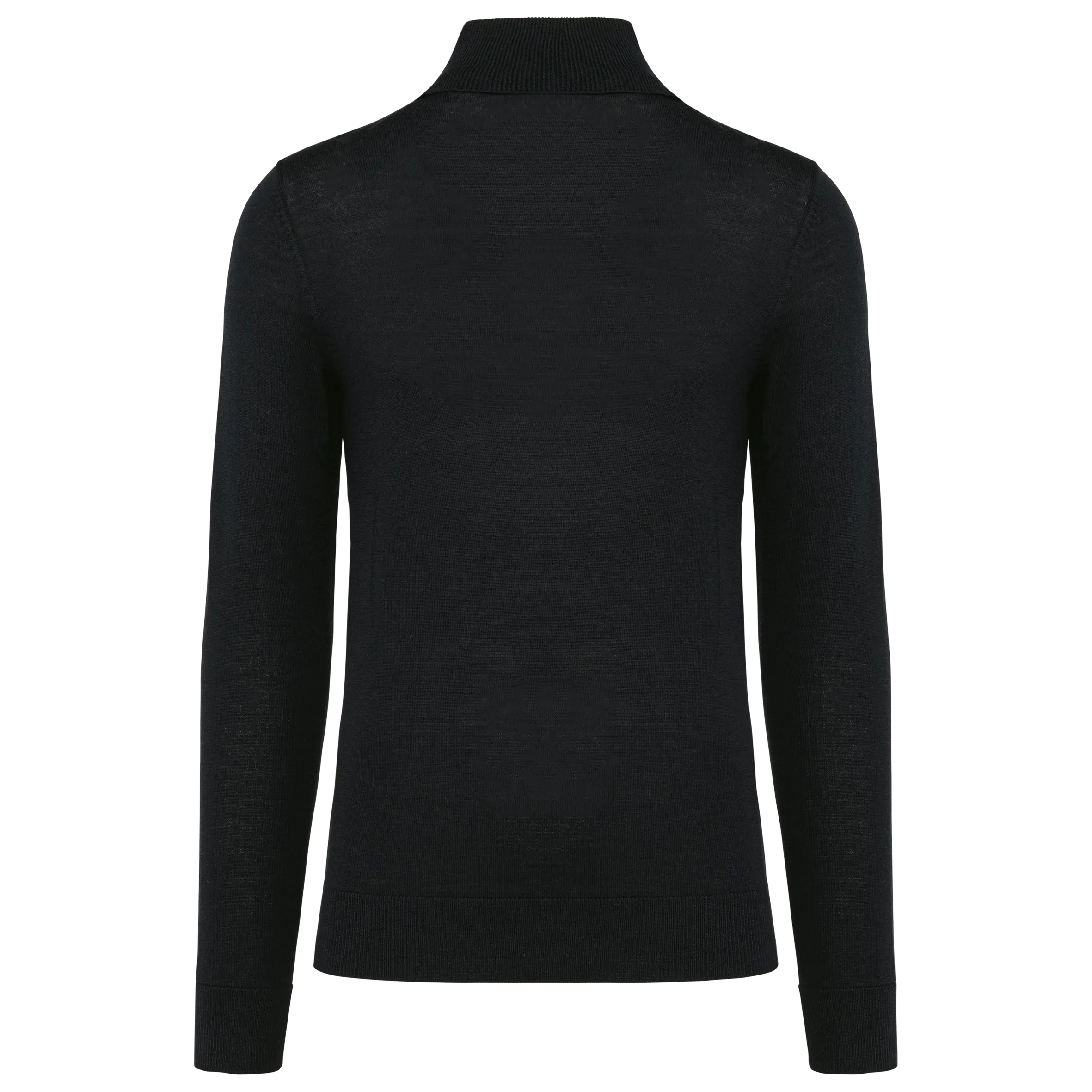 Jersey lana merina cuello vuelto hombre