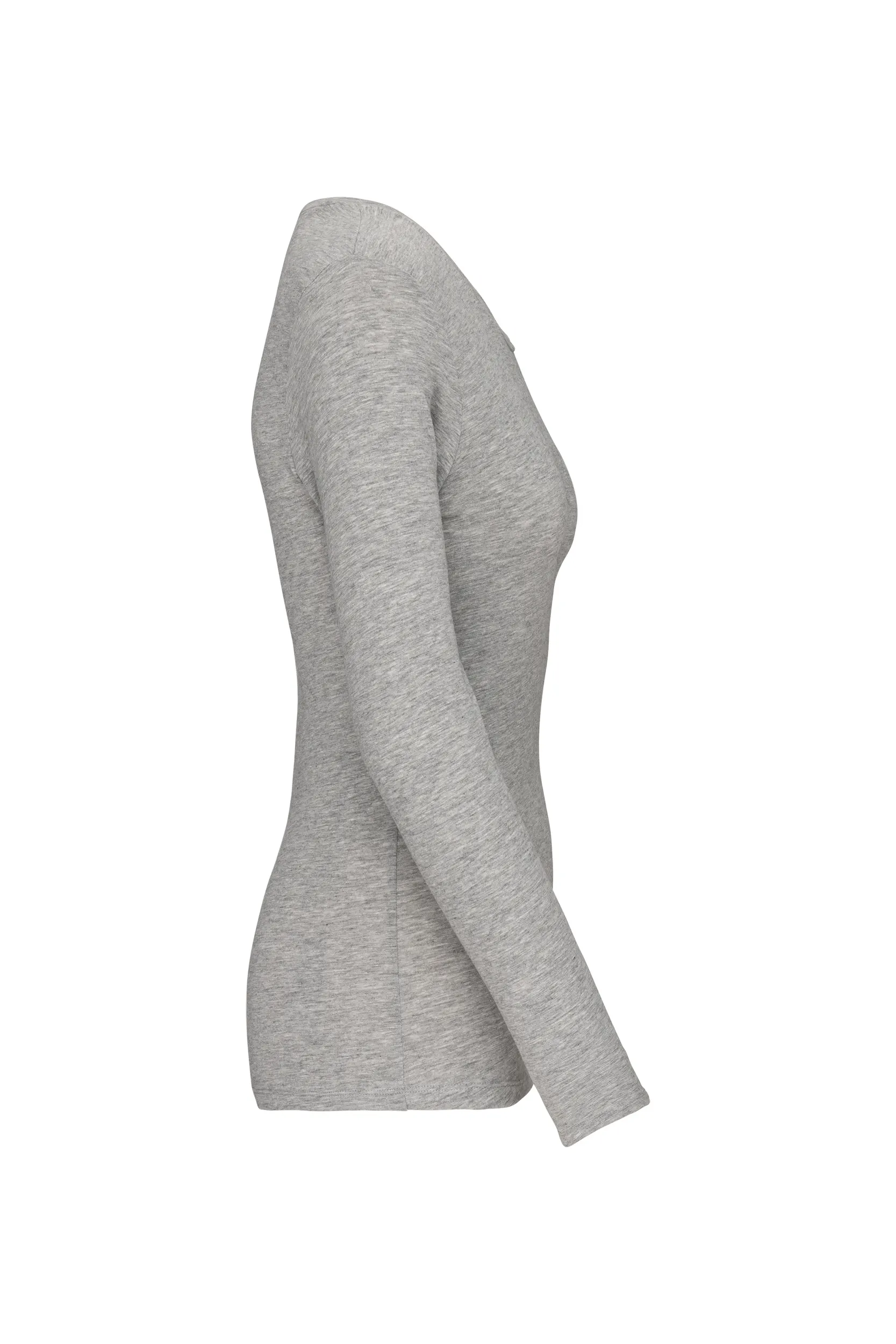 Camiseta con elastano manga larga mujer