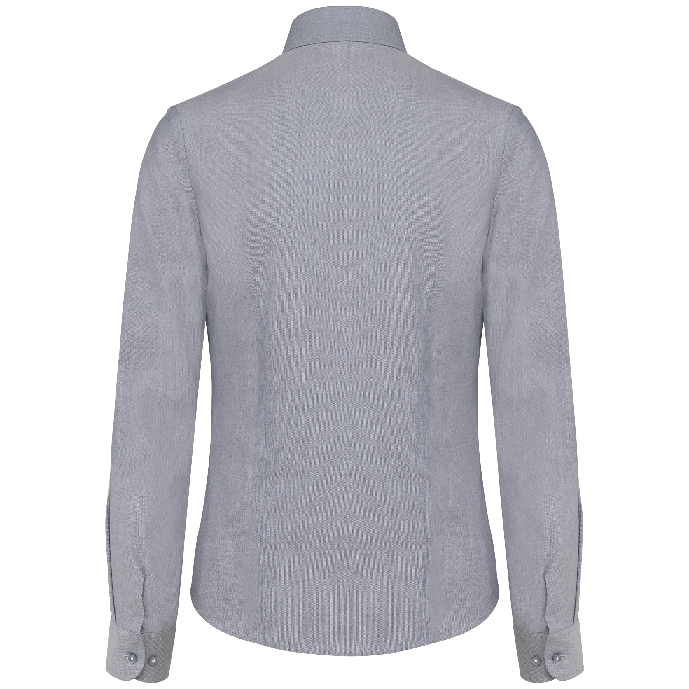 Camisa oxford manga larga mujer