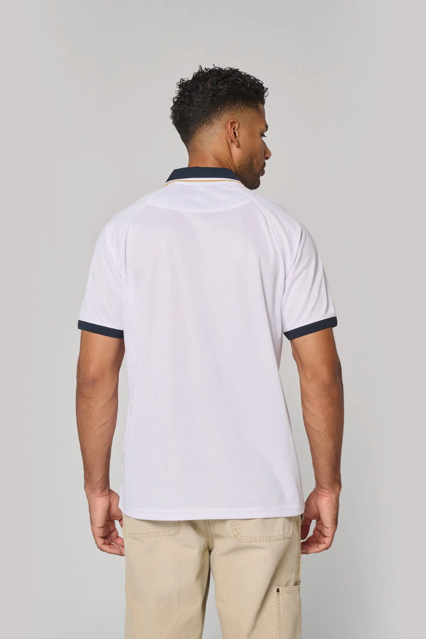 Camiseta lifestyle con cuello polo unisex