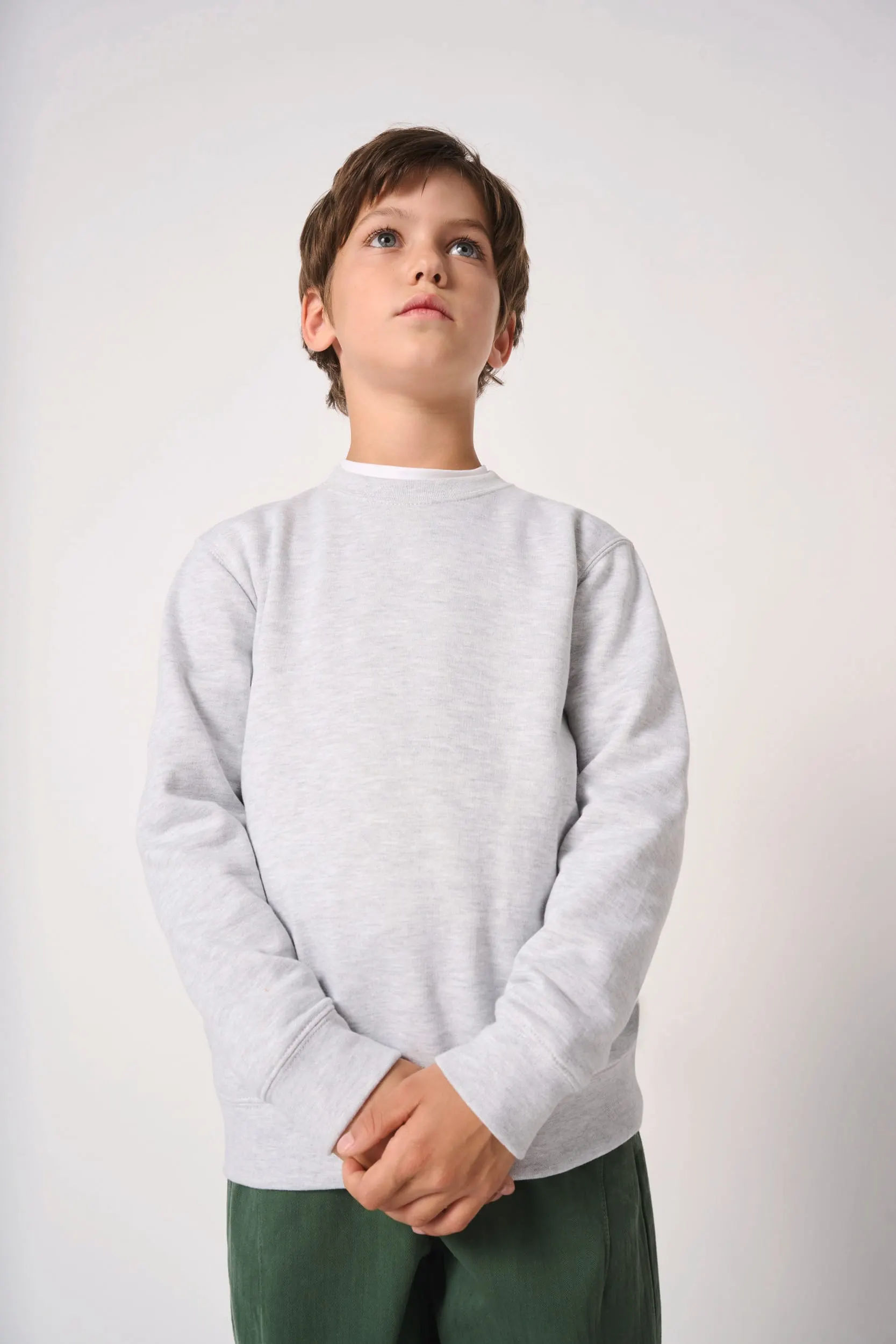 Sudadera cuello redondo infantil