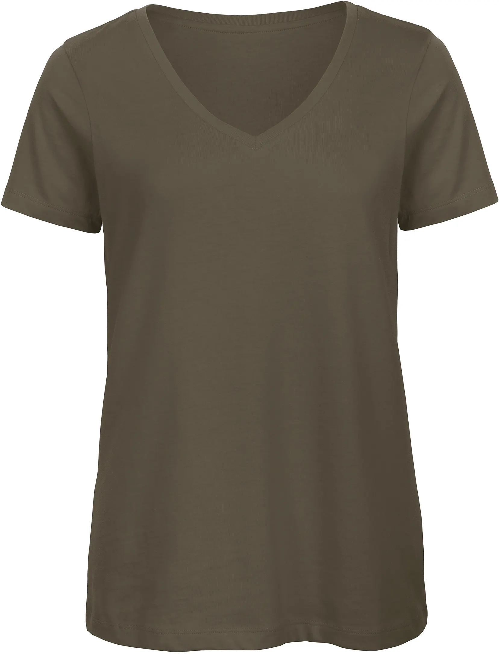 Camiseta Organic Inspire cuello de pico mujer