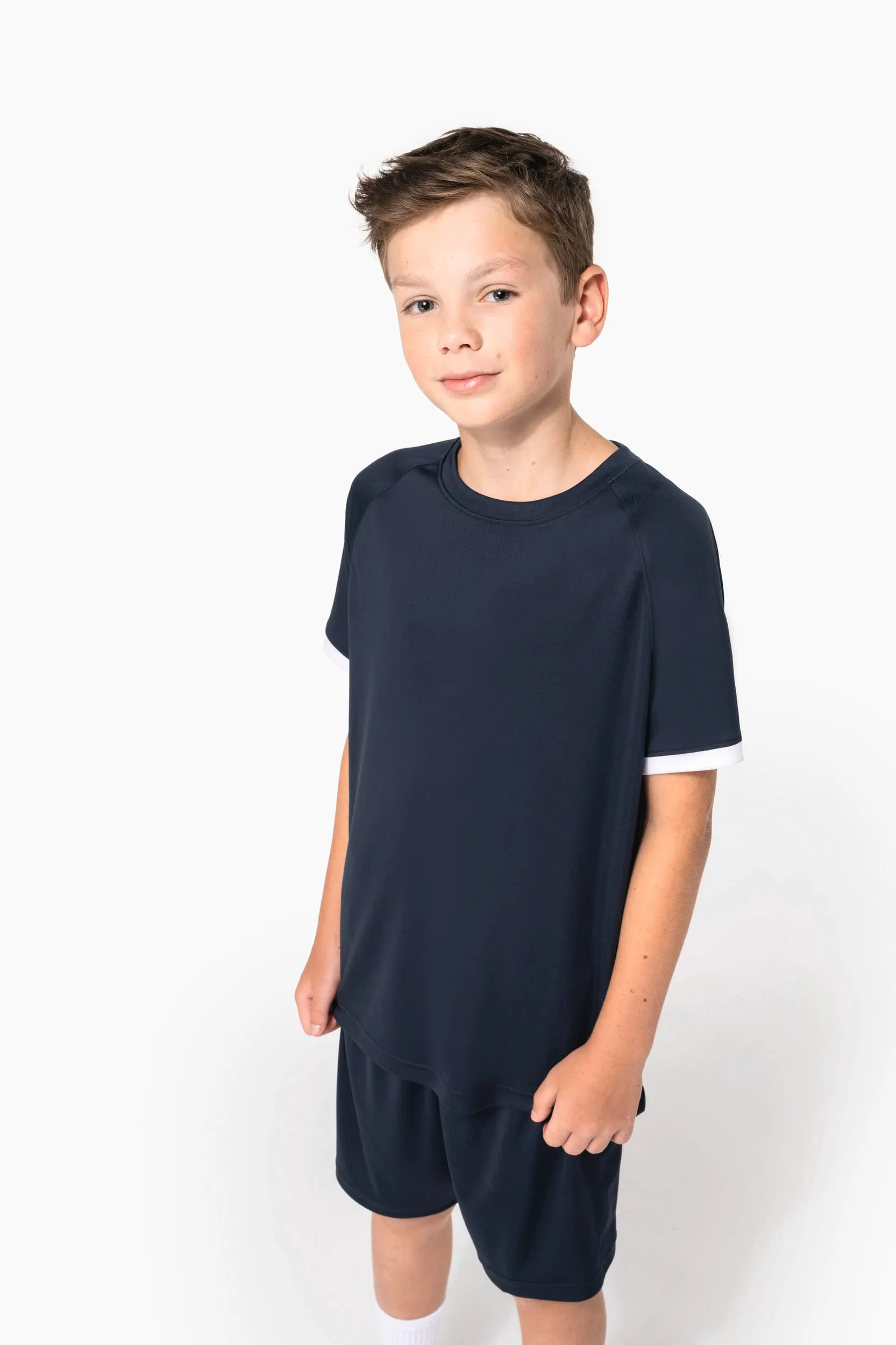 Camiseta multideporte de poliéster para niño
