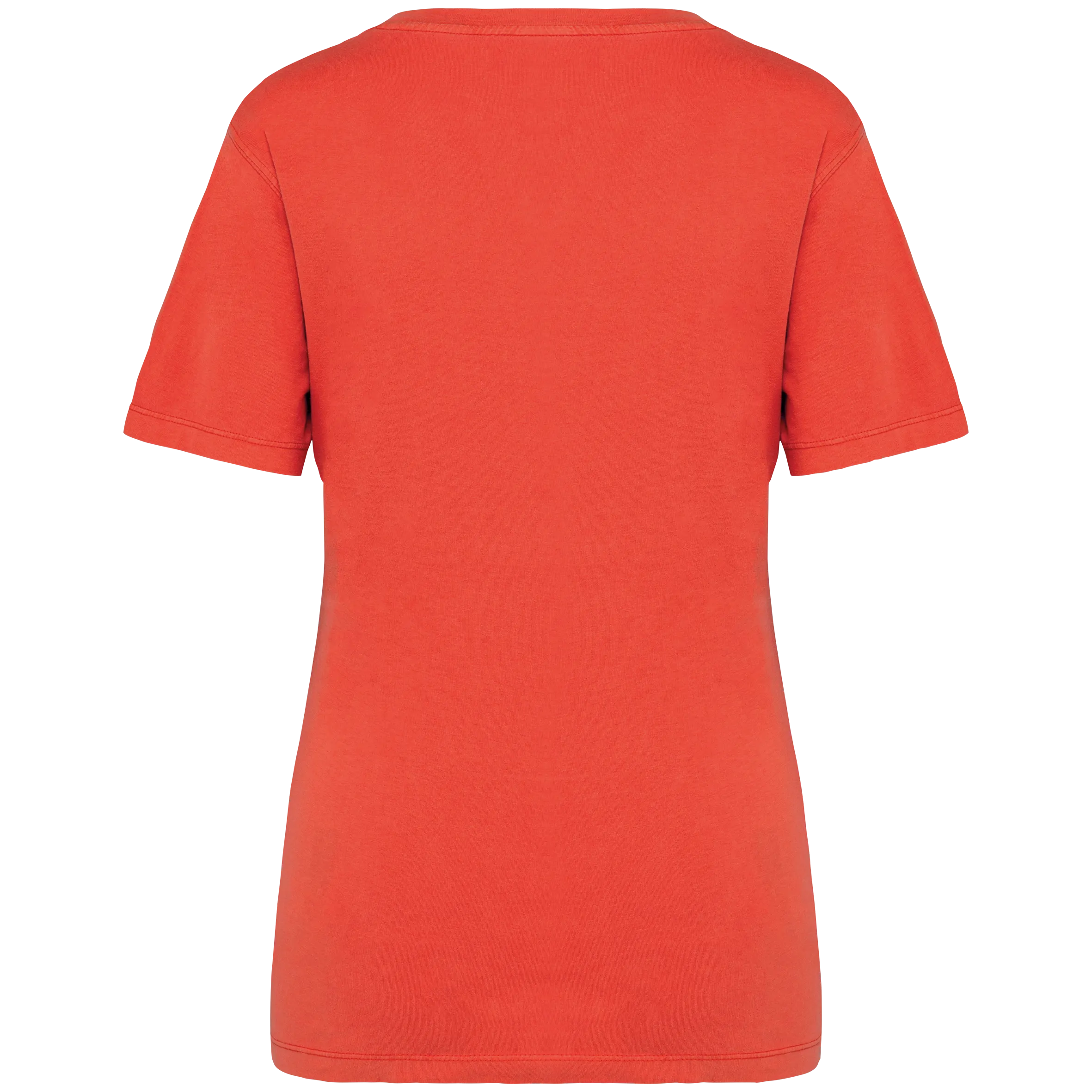 Camiseta ecorresponsable  efecto lavado mujer