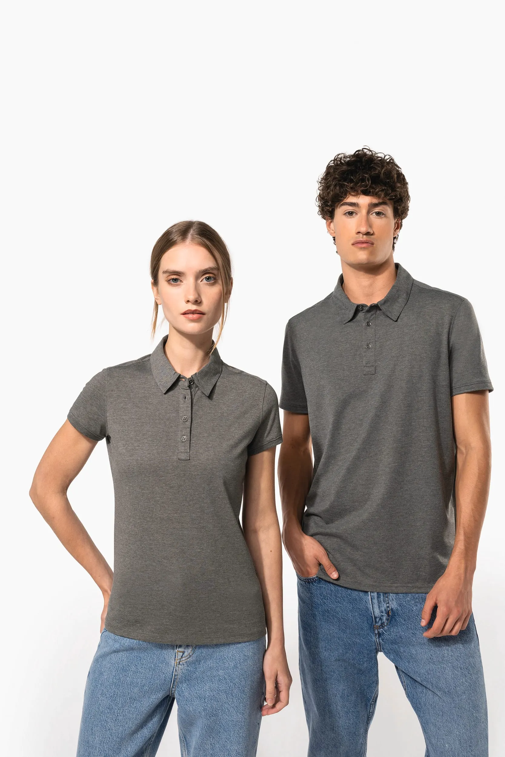 Polo jersey manga corta hombre