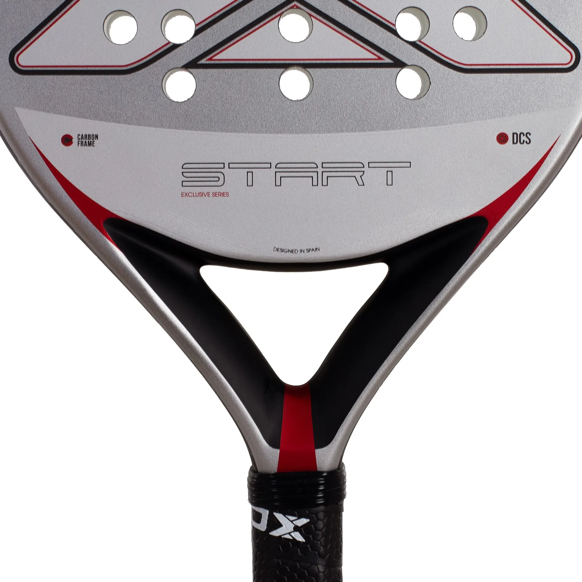 PALA DE PÁDEL NOX START GREY EX JS