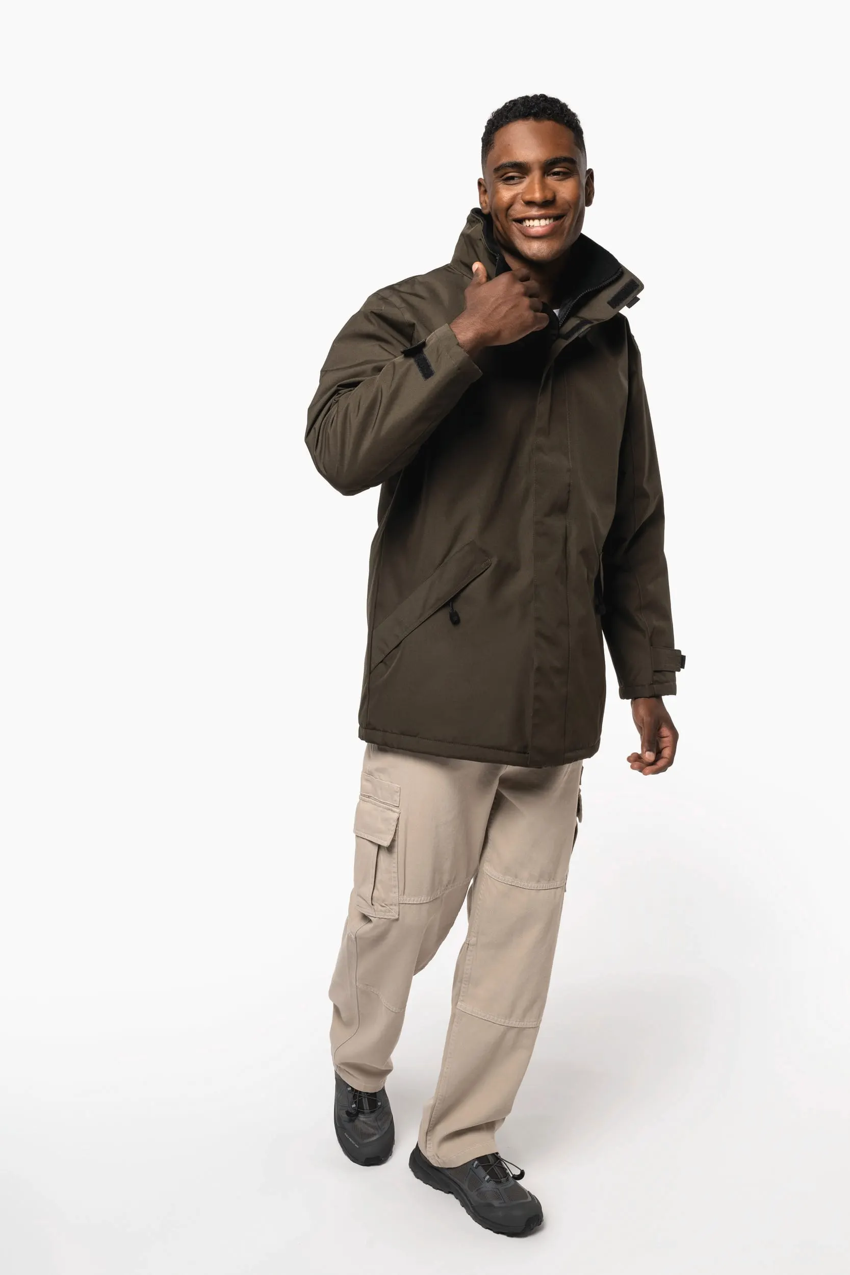 Parka acolchada hombre