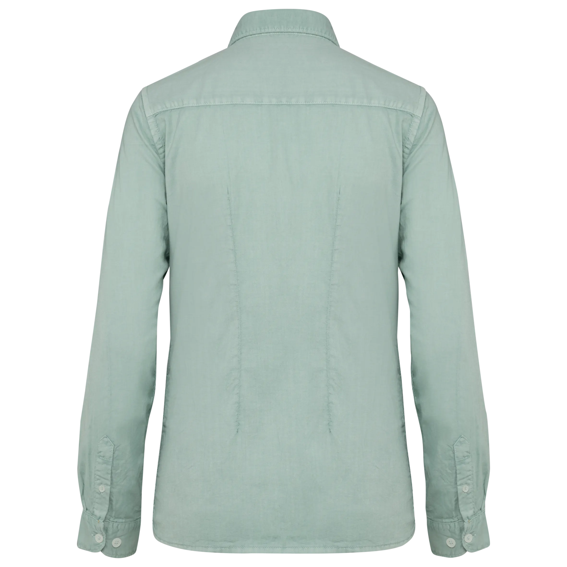 Camisa ecorresponsable efecto lavado mujer