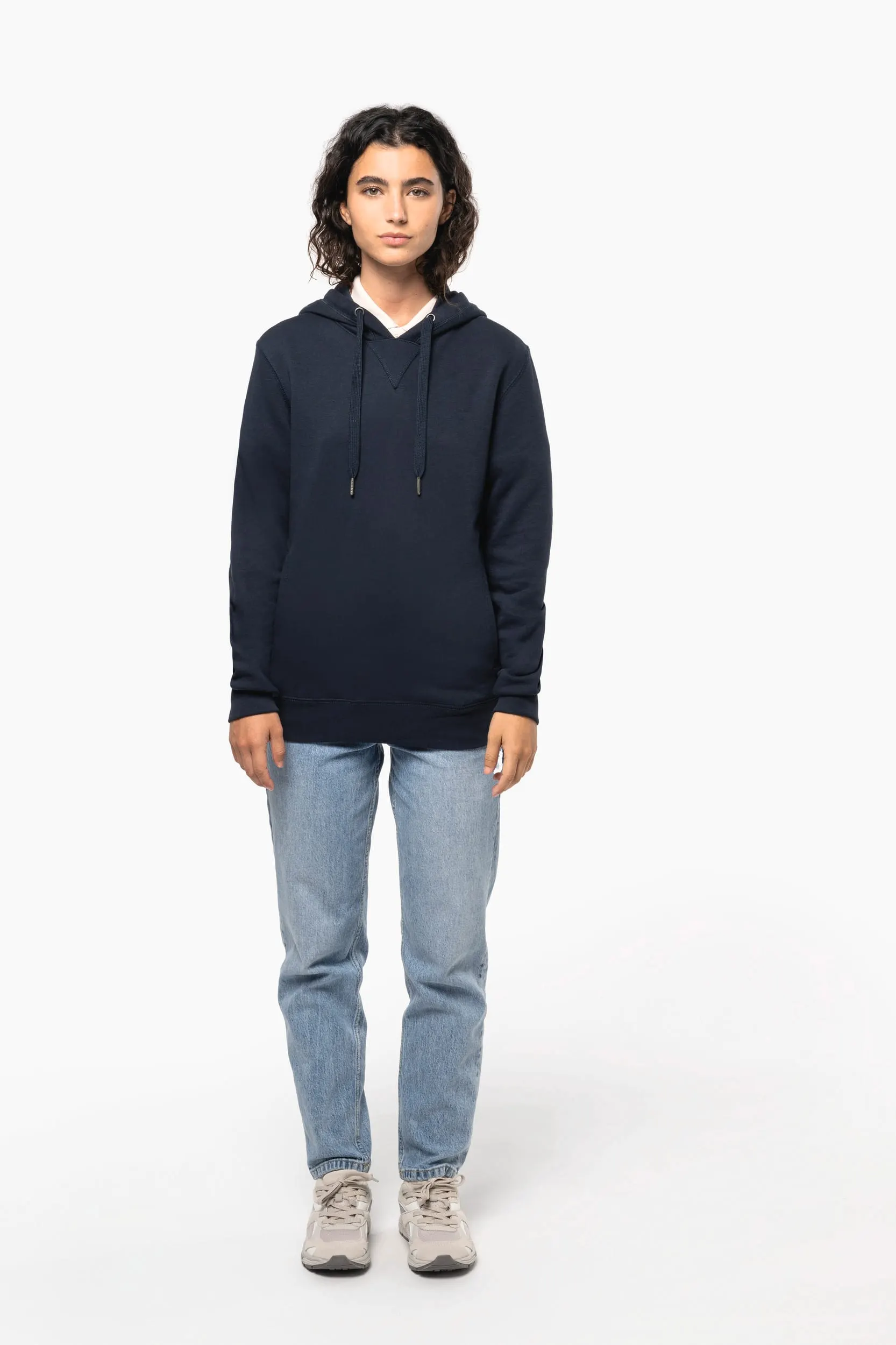 Sudadera ecorresponsable french terry capucha - Unisex