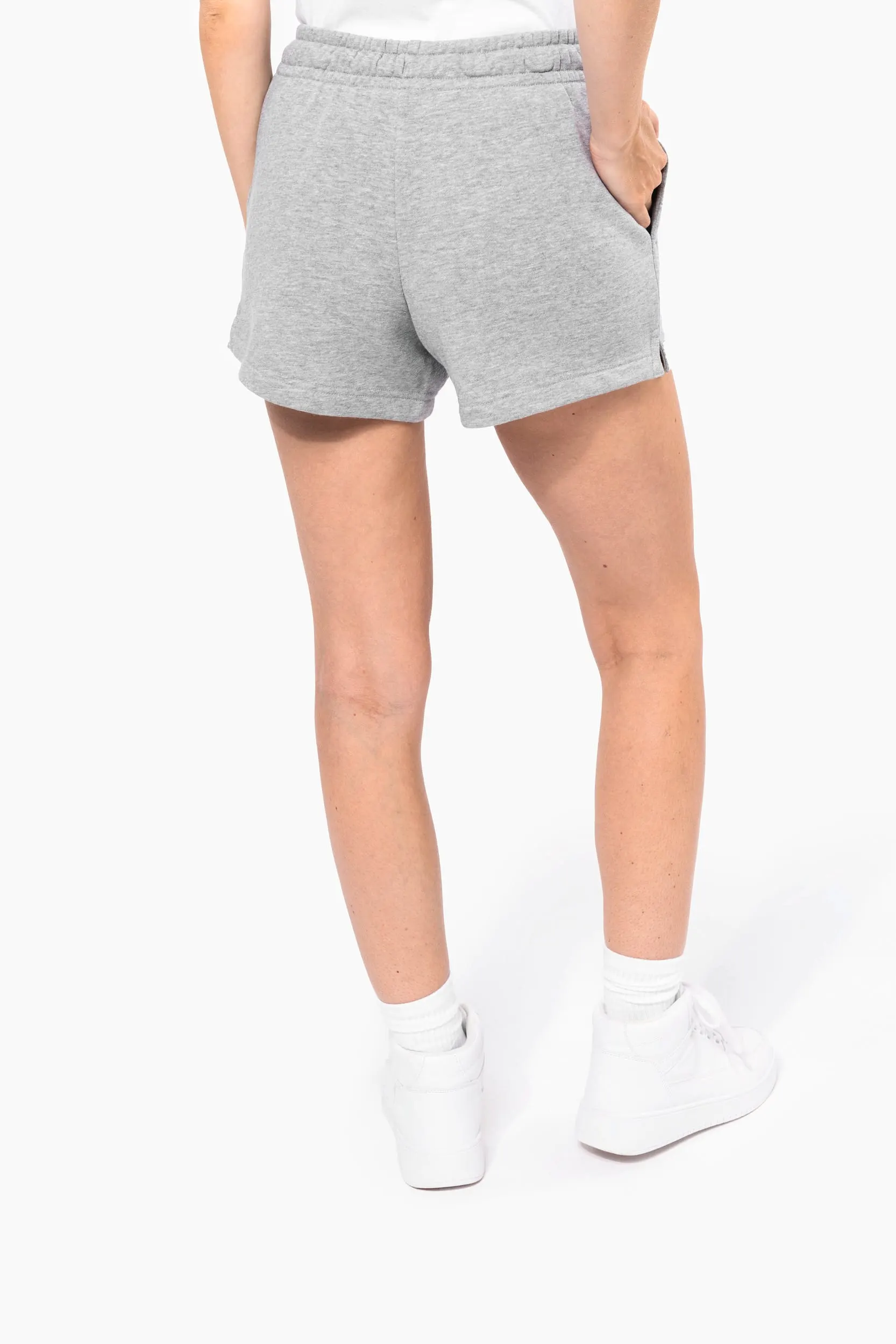 Short ecorresponsable de felpa no perchada mujer