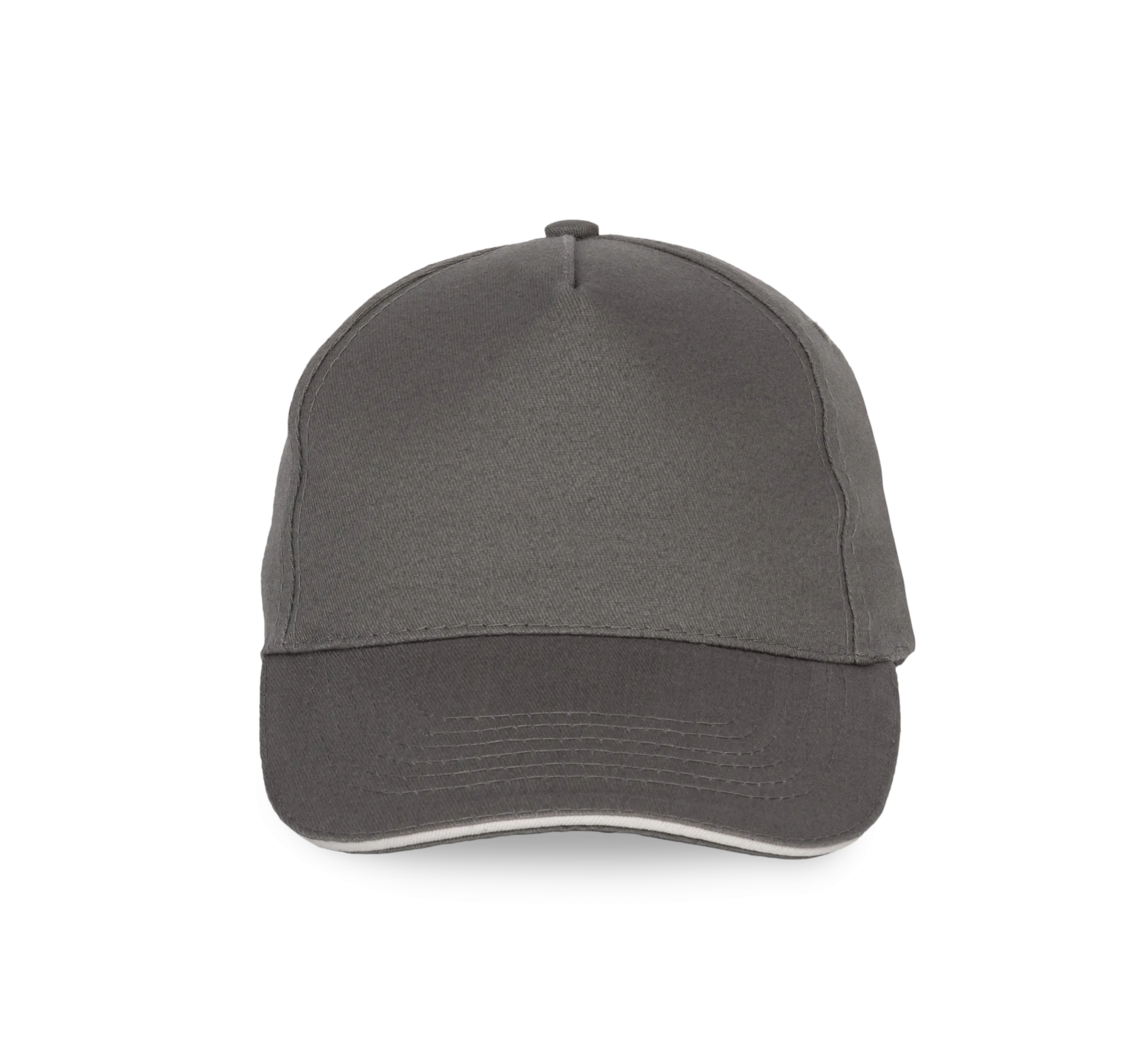 Gorra con sandwich contrastado 5 paneles