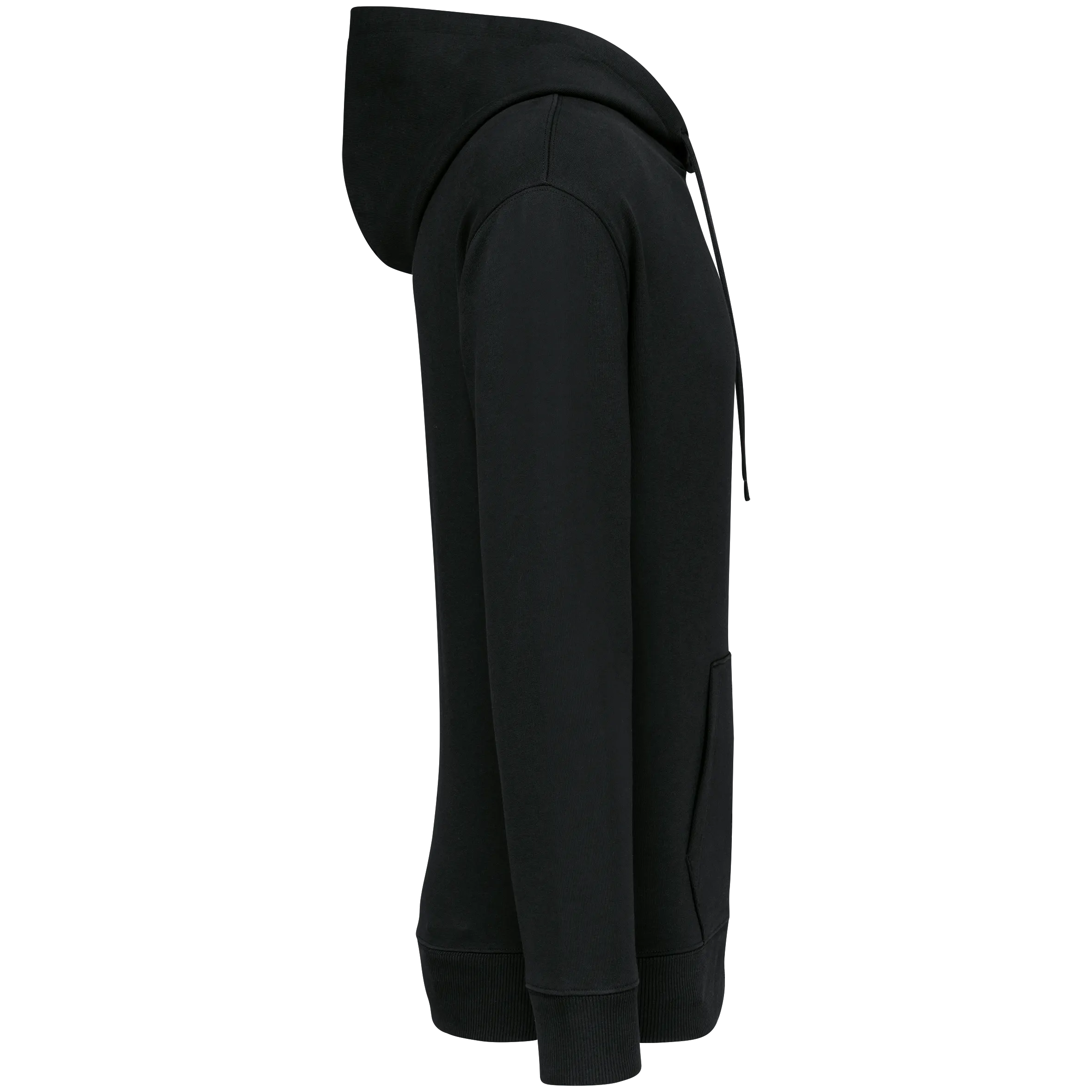 Sudadera ecorresponsable con capucha y hombros caídos French Terry unisex