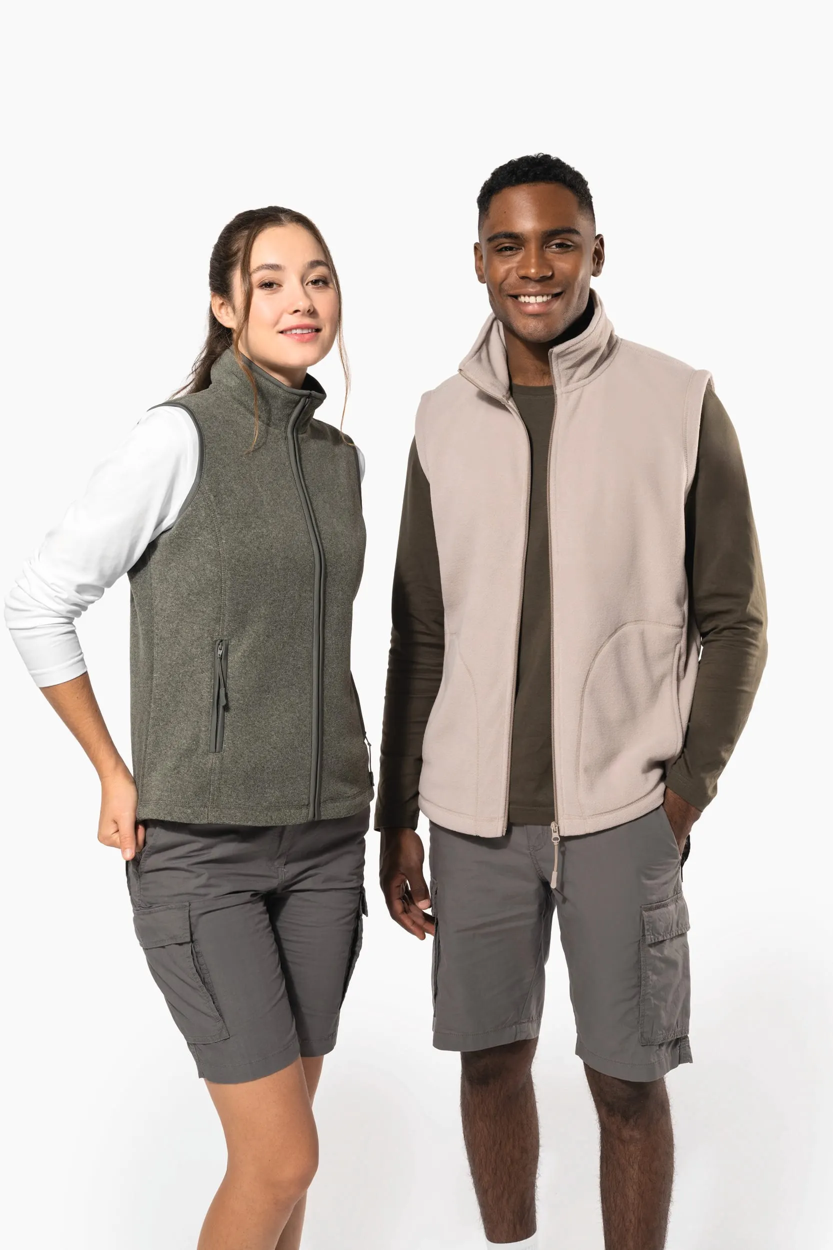 Chaleco micropolar mujer