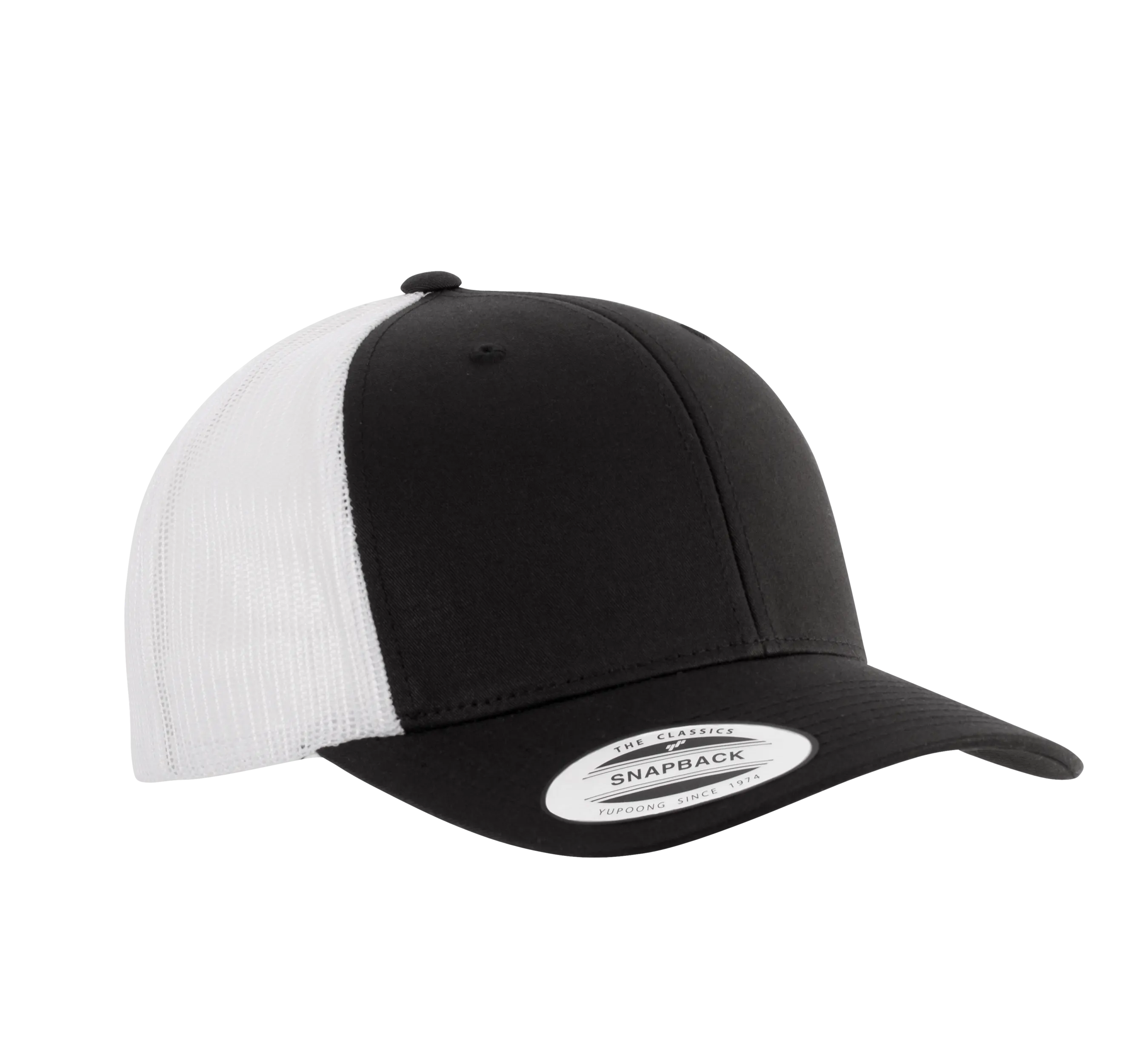 Gorra Trucker modelo retro - 6 paneles