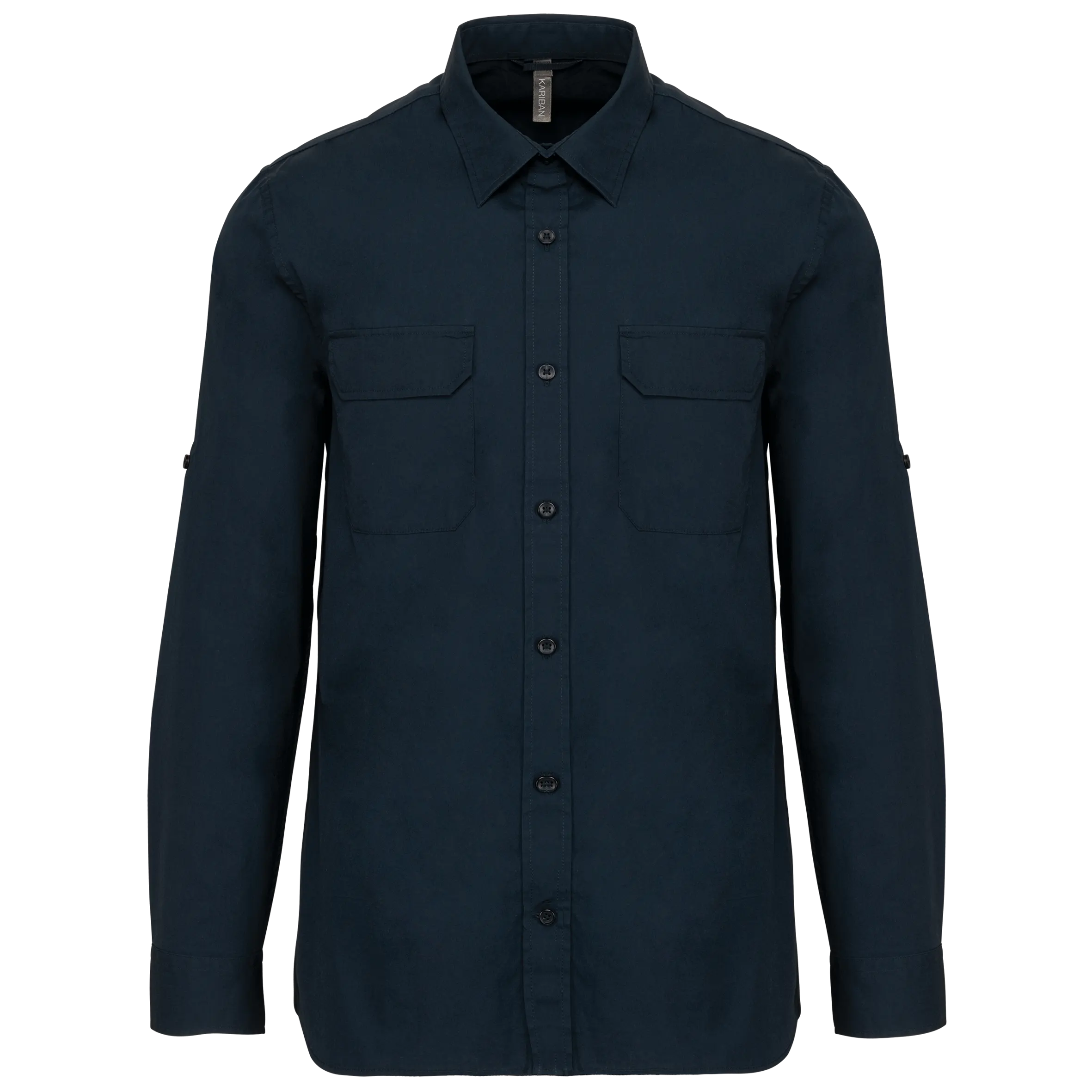 Camisa Safari manga larga hombre