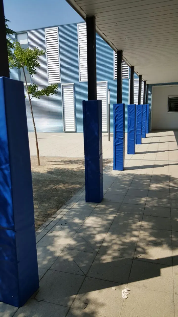 PROTECCION COLUMNA CUADRADA O RECTANGULAR DELUXE 1 MT ALTURA GROSOR 5 CM -METRO LINEAL-