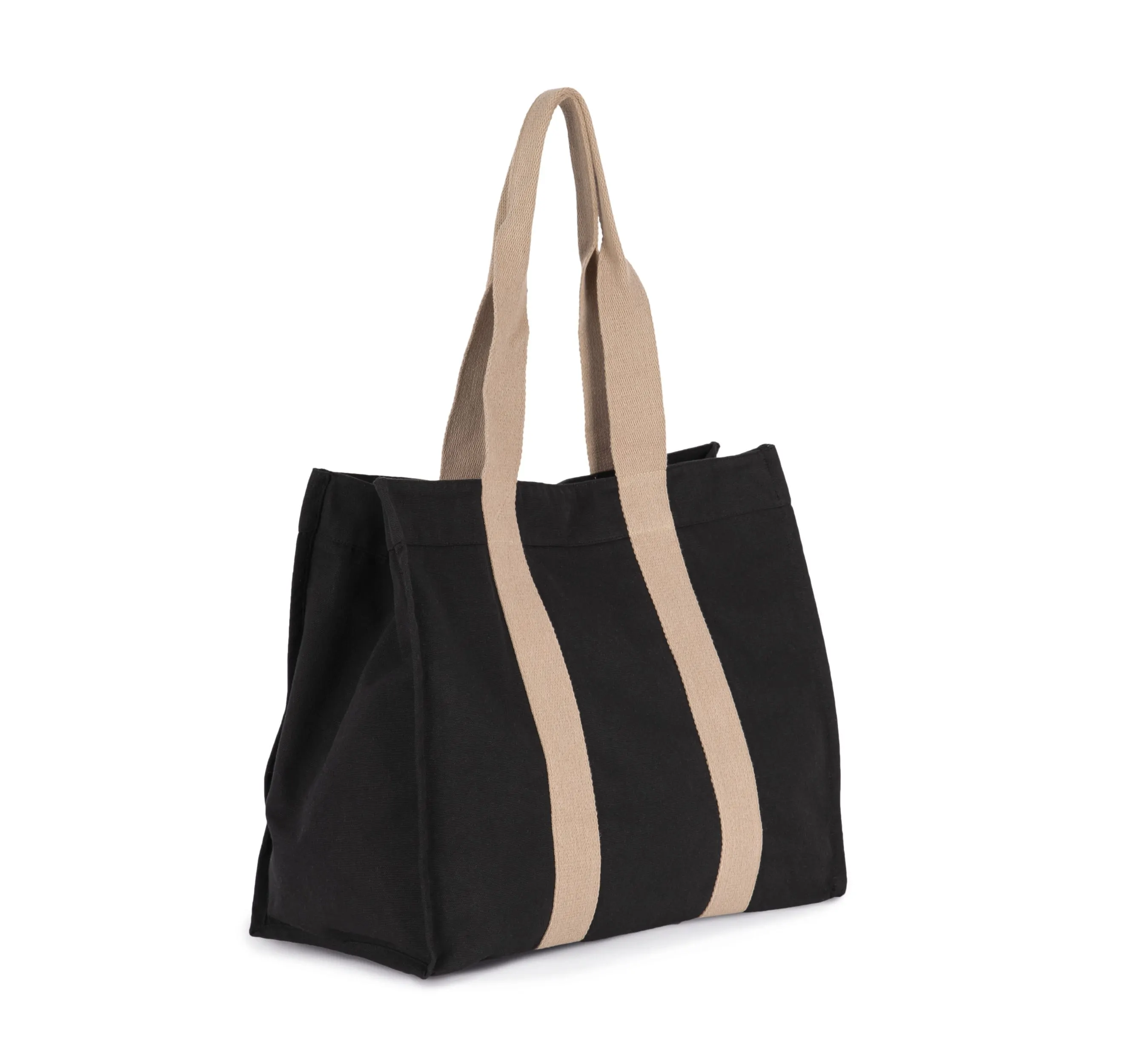 Bolsa shopper reciclada grande con fuelle
