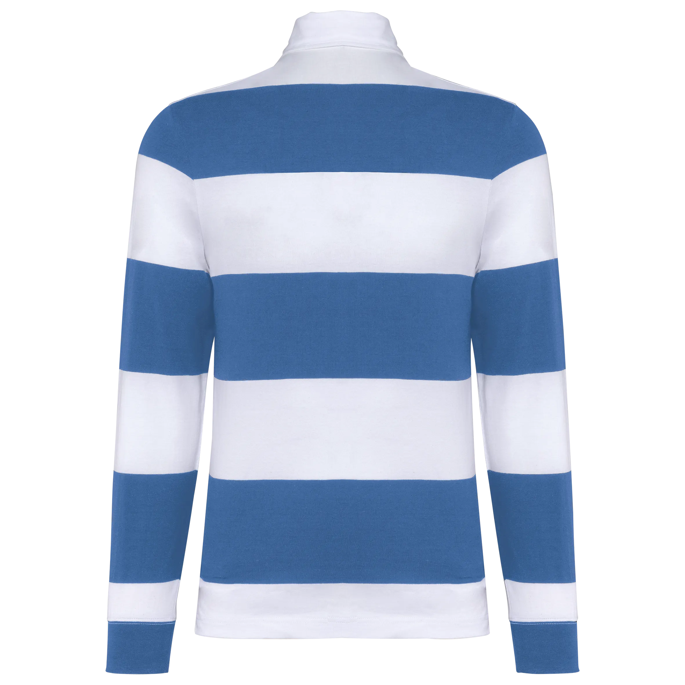 Light Royal Blue / White Stripes