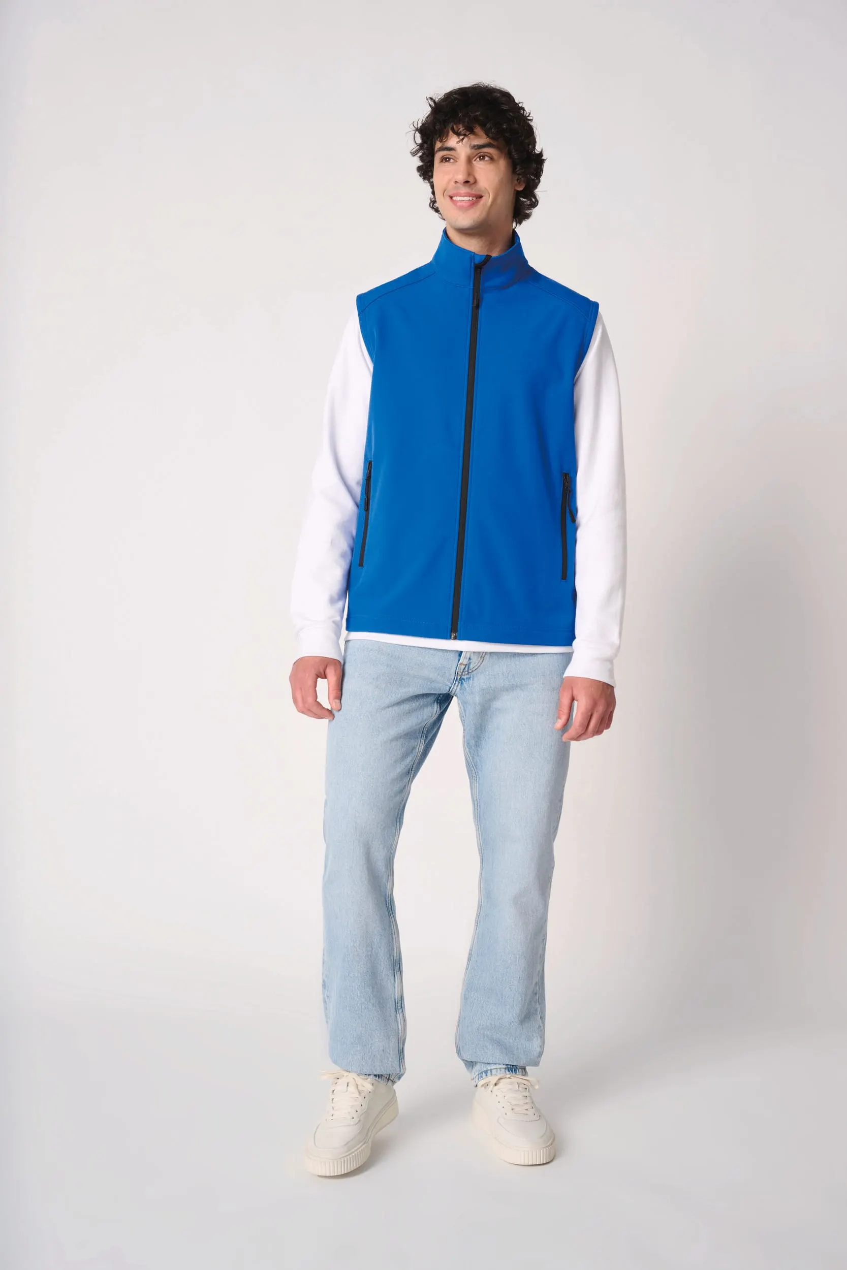 Chaleco softshell de 2 capas unisex