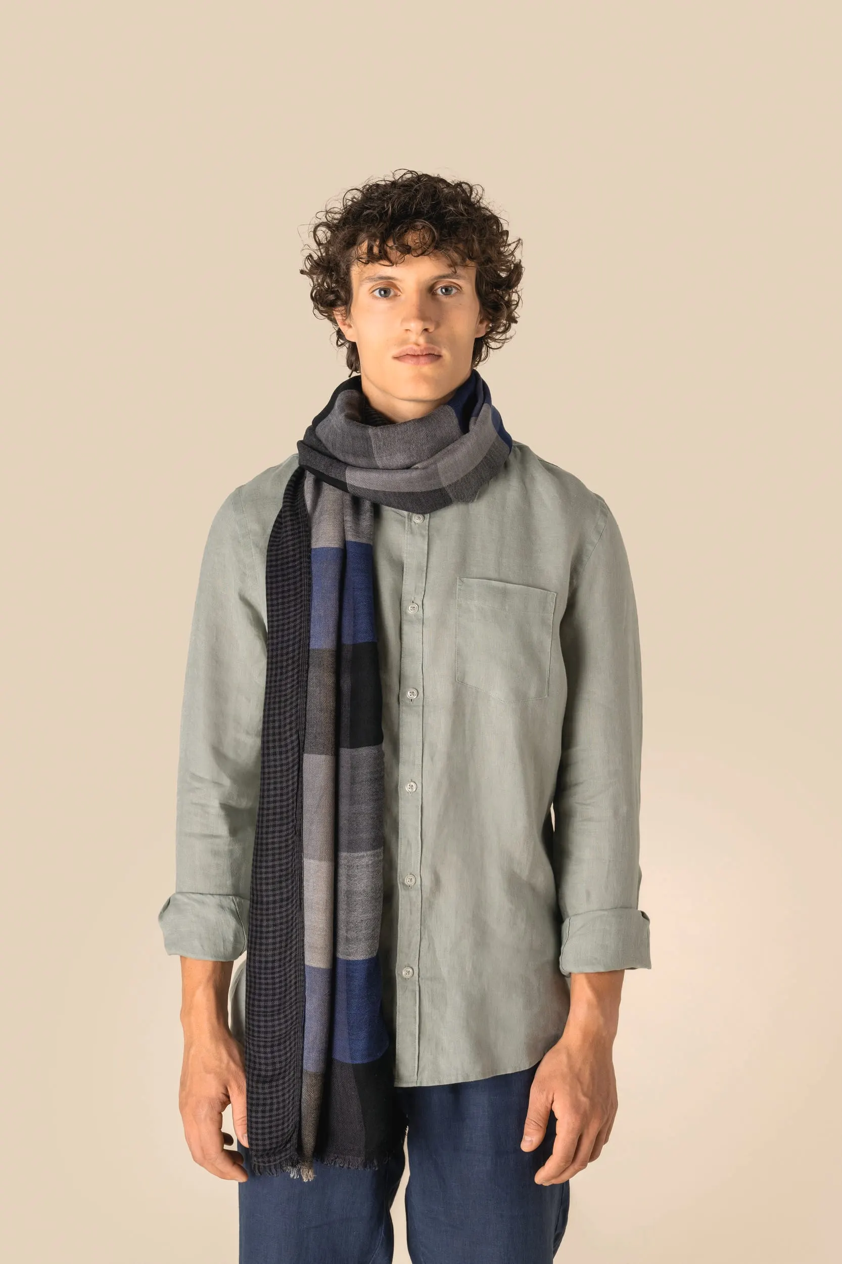 Fular reversible unisex