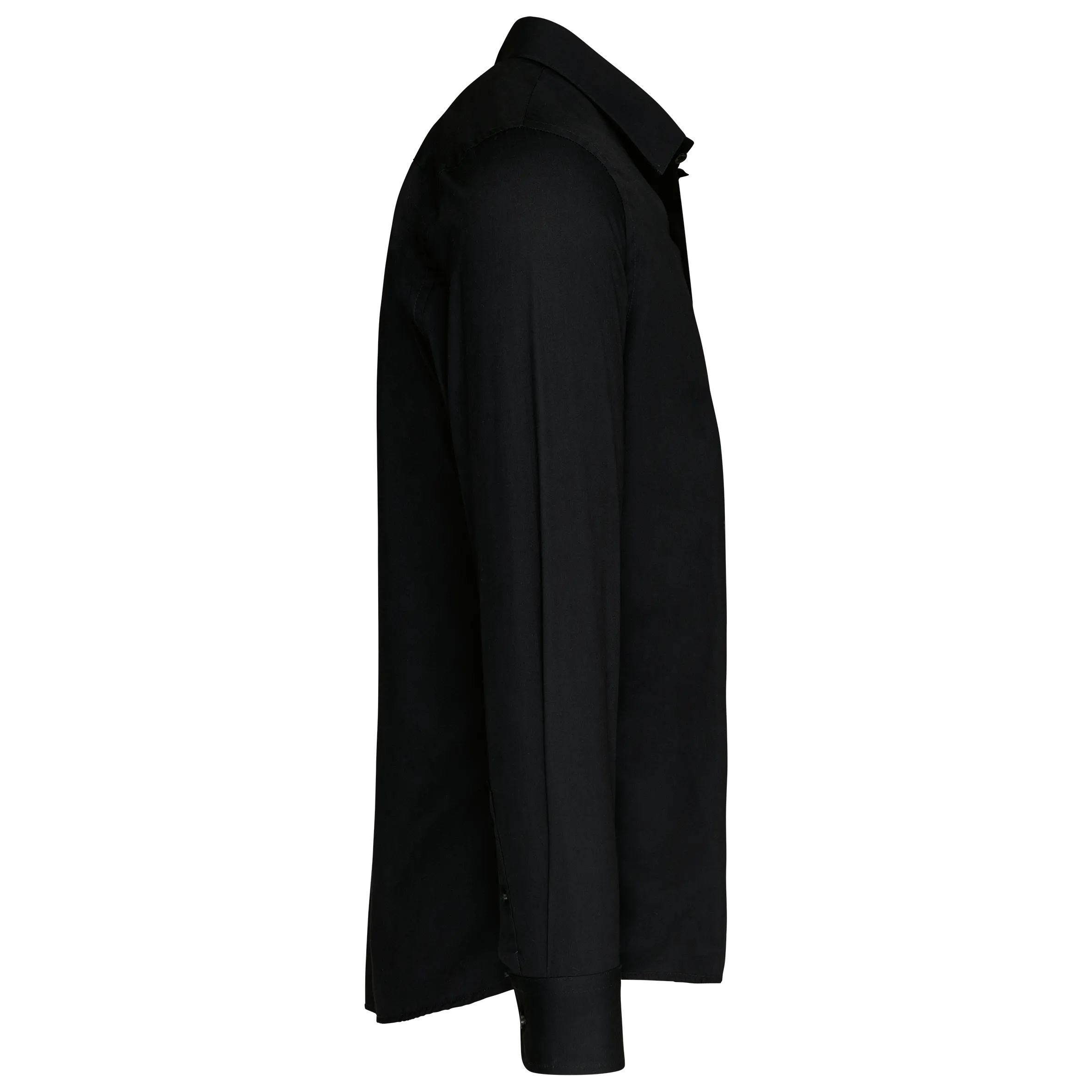 Camisa popelina manga larga hombre