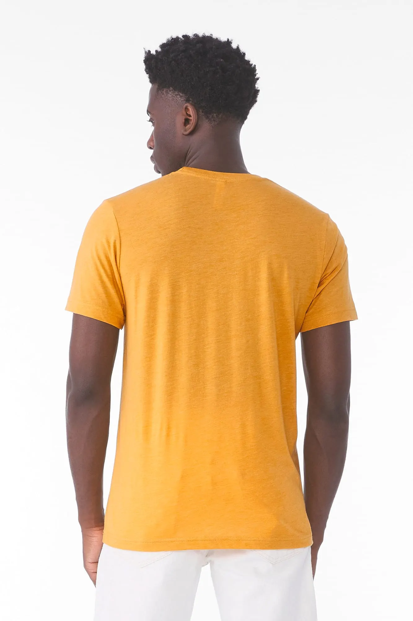 Camiseta Triblend cuello redondo