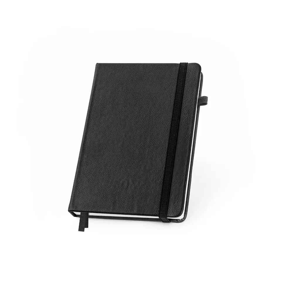 HEANEY. Cuaderno de poliuretano a base de agua con planificación mensual integrada y páginas rayadas