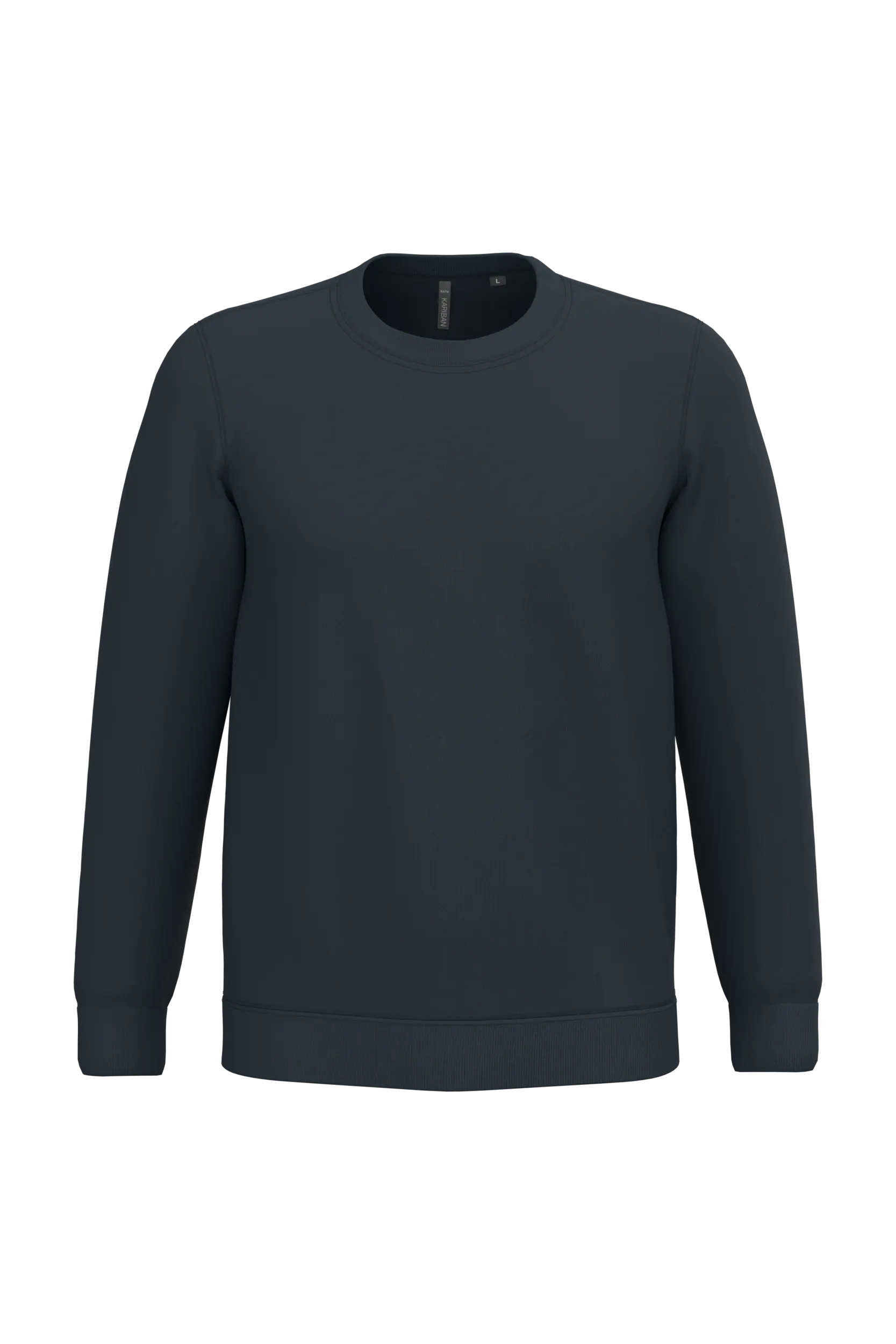Sudadera cuello redondo