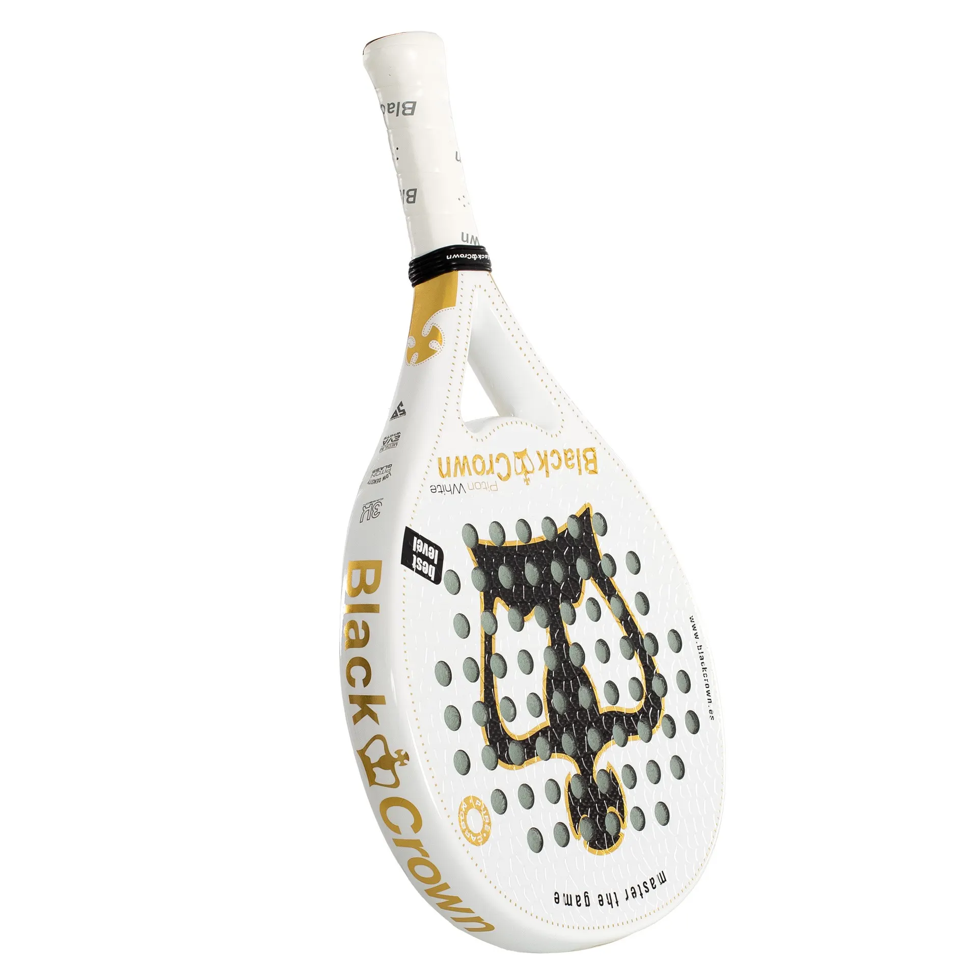 PALA DE PÁDEL BLACK CROWN PITON WHITE