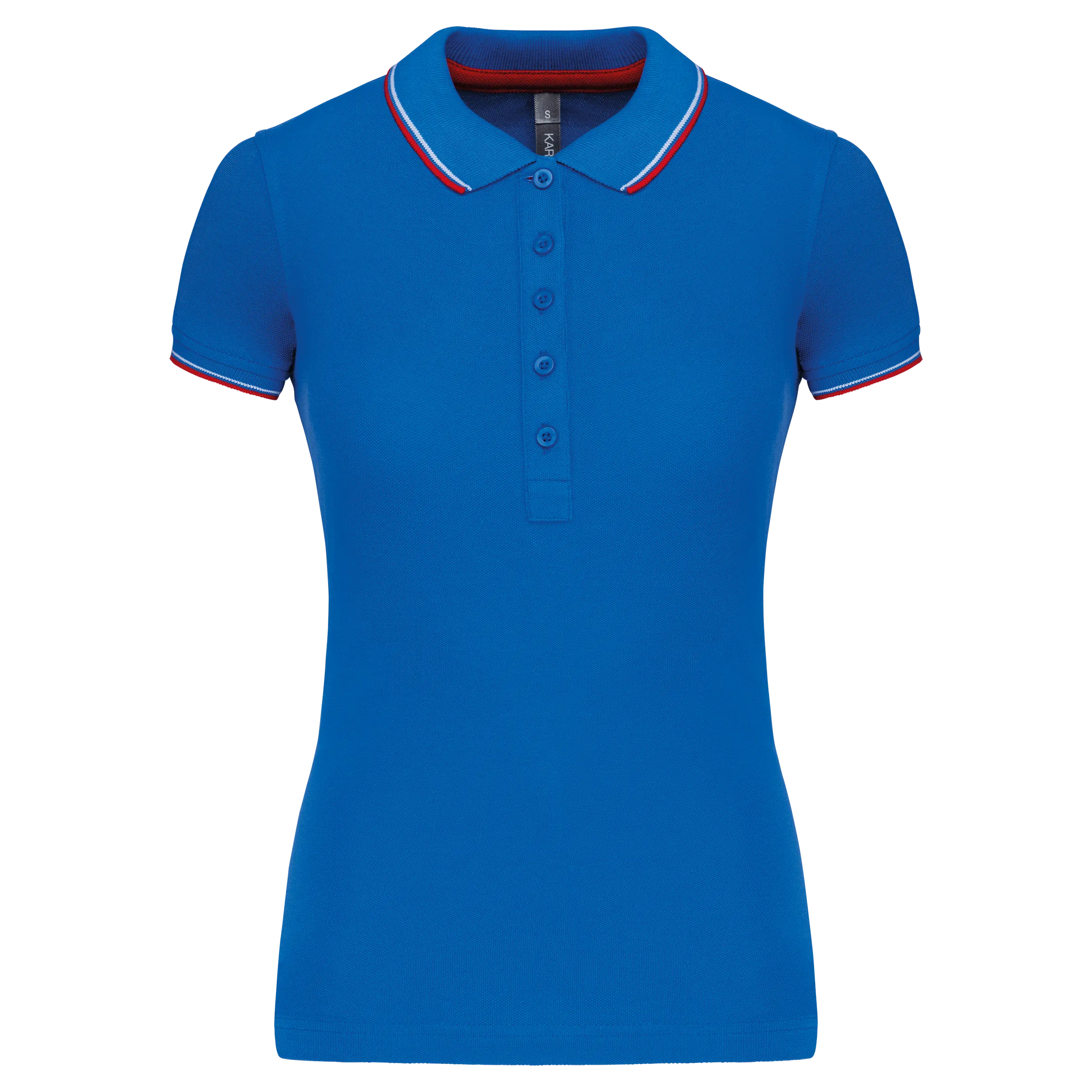 Polo de manga corta mujer