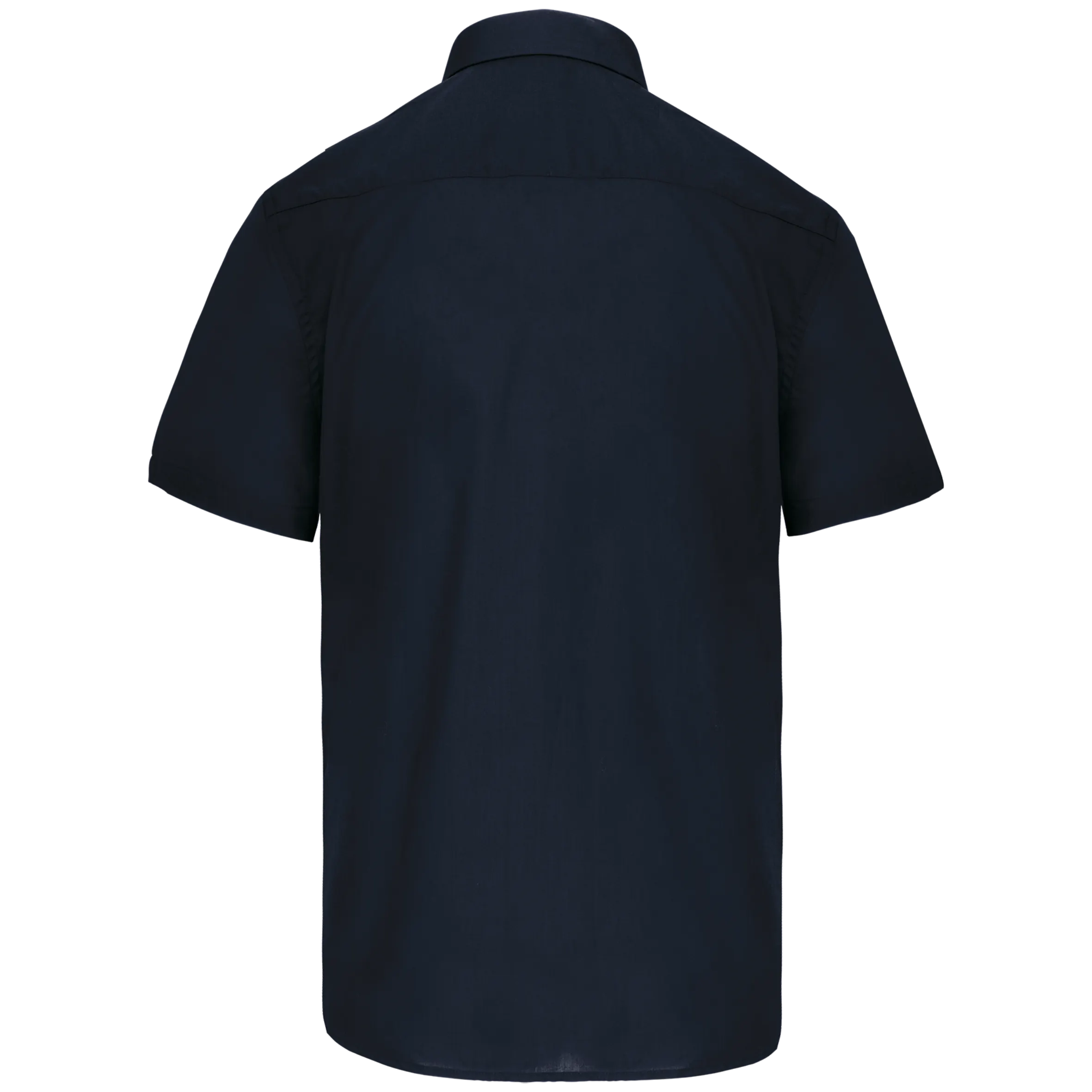 Camisa popelina de polialgodón manga corta de fácil cuidado hombre