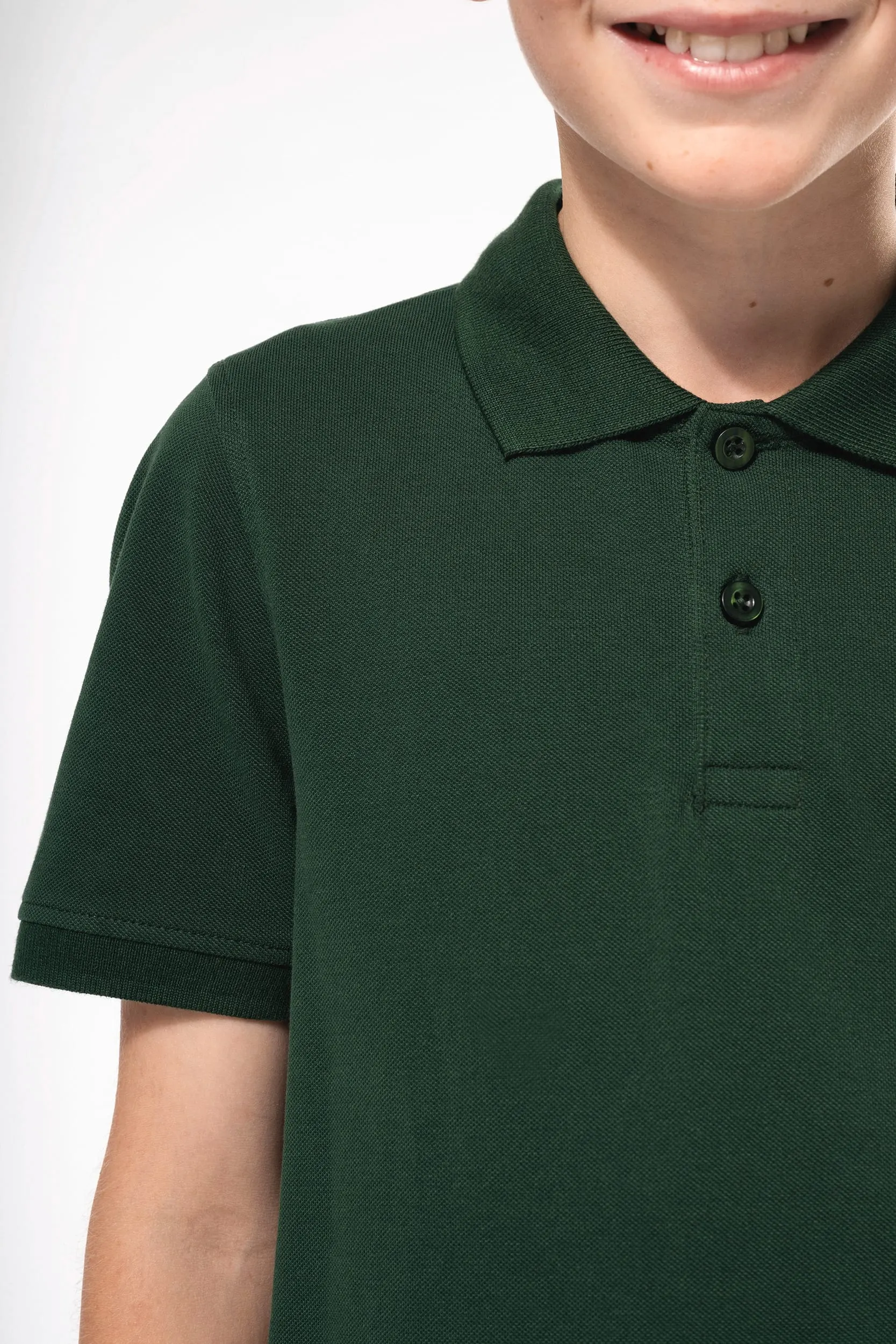 Polo manga corta infantil