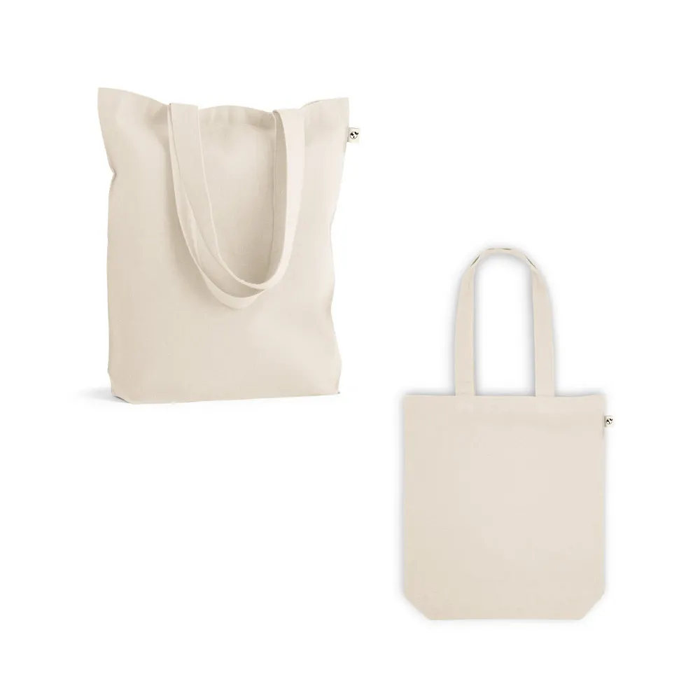 HARBOR. Bolsa de algodón reciclado (70%) y poliéster (30% rPET) (280 g/m²)