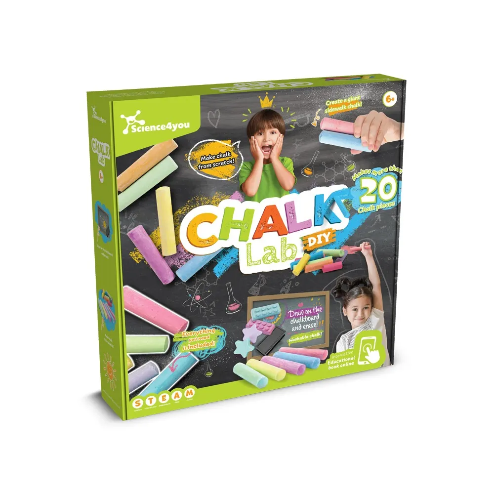CHALK FACTORY. Fábrica de tizas ideal para niños