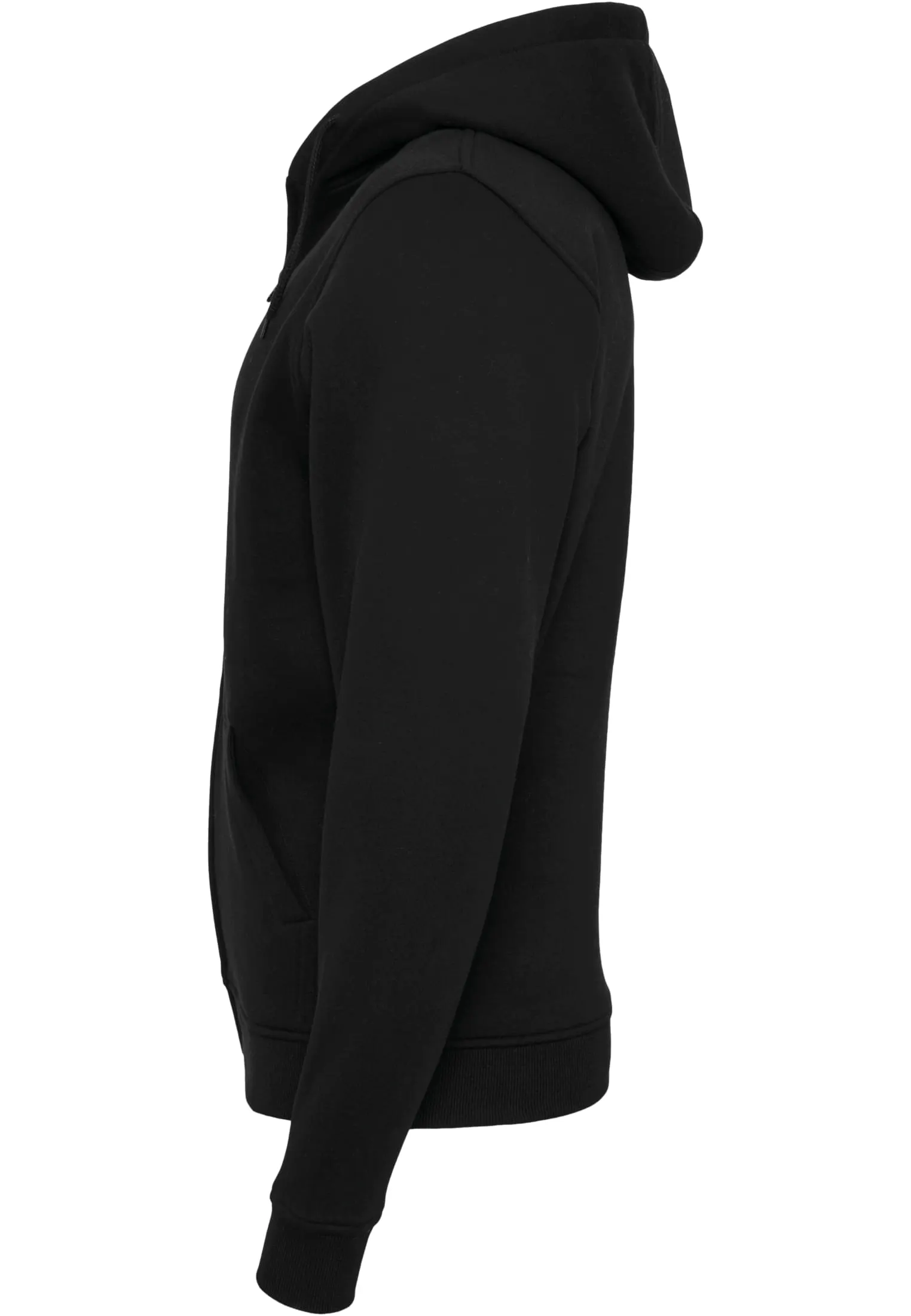 Sudadera con capucha y cremallera de tejido grueso