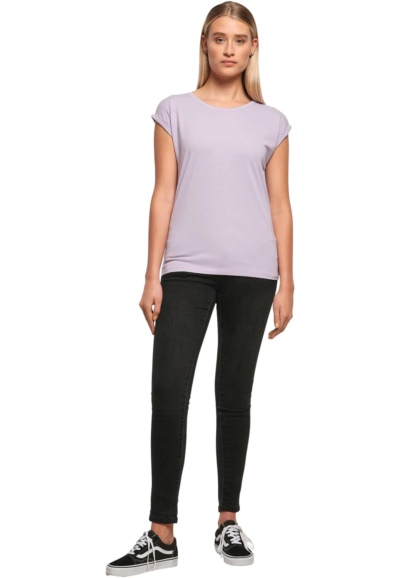 Camiseta ecorresponsable mangas vueltas mujer