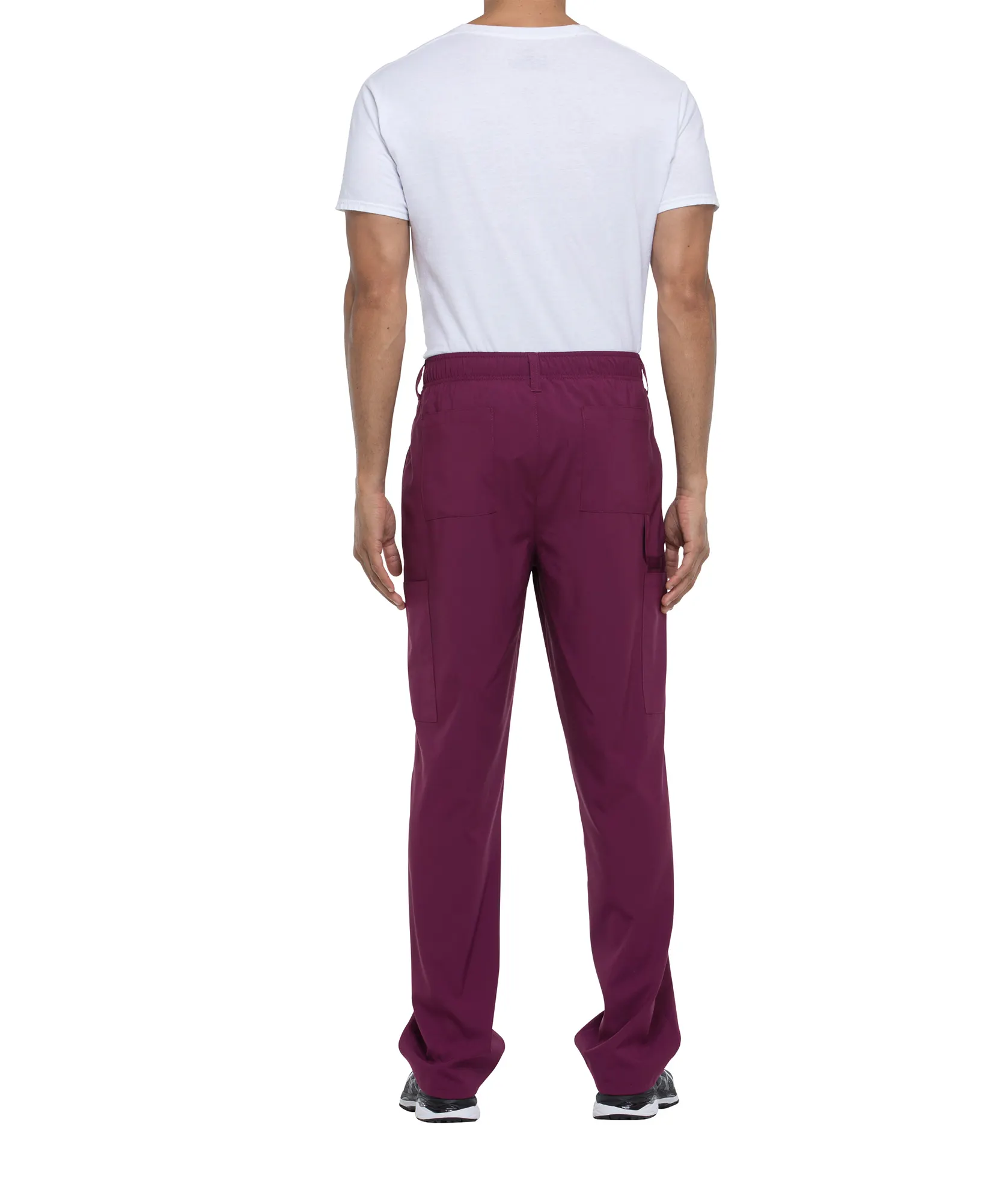 Pantalón con cordón de ajuste y tiro estándar hombre<br/>