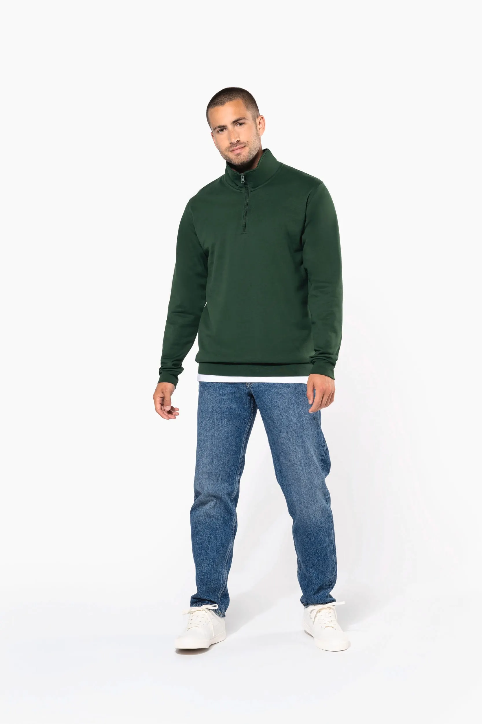 Sudadera 1/4 cremallera