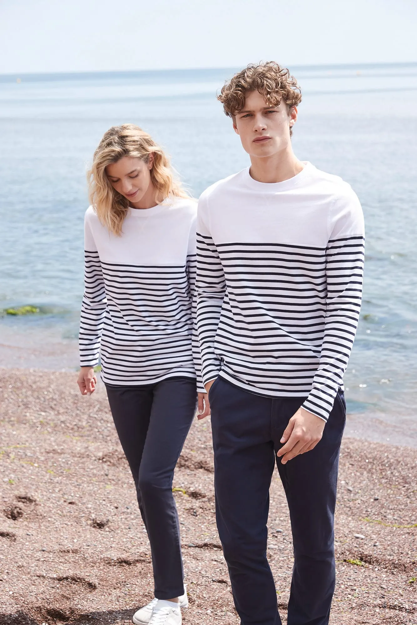 Camiseta Breton manga larga